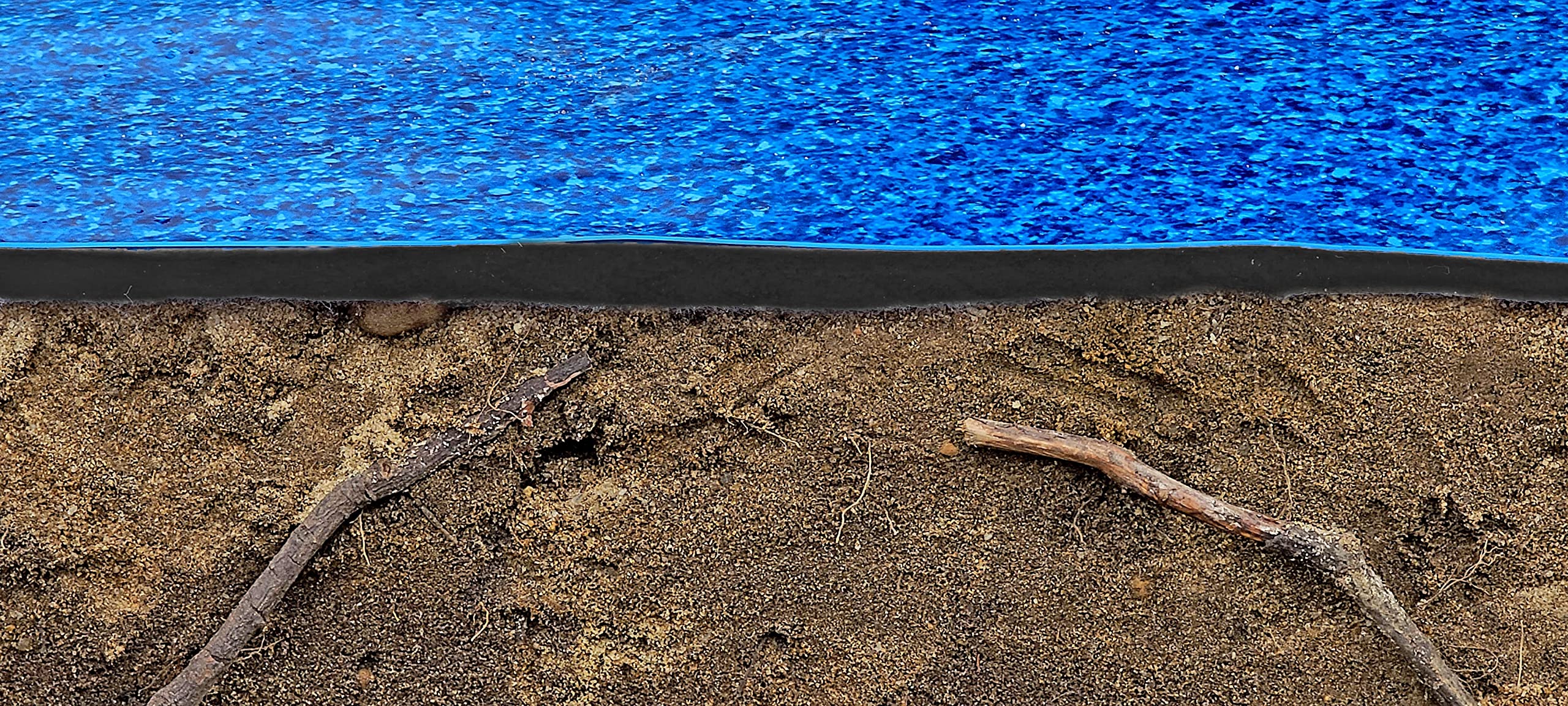 15' x 30' Oval Above Ground Pool Liner Pad - Heavy Duty Puncture Resistant Polyester Geotextile Material for Pool Protection & Liner Longevity | Perfect for Backyard Swimming Pools, Family Gatherings & Summer Relaxation