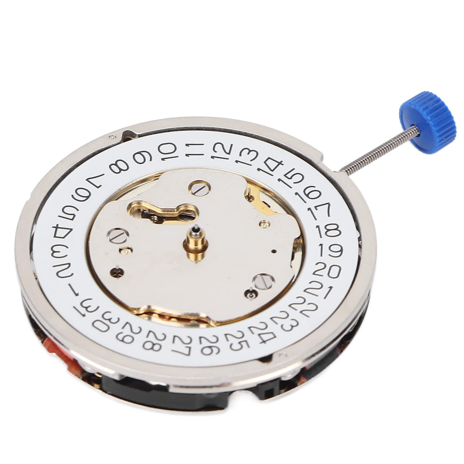 01 02 015 Watch Movement Repair Part - High Precision Alloy Quartz Watch Mechanism with Battery - Replacement Movement for Watch Repair Shops & DIY Watchmaking - Perfect for Watch Restoration, Maintenance & Timepiece Projects