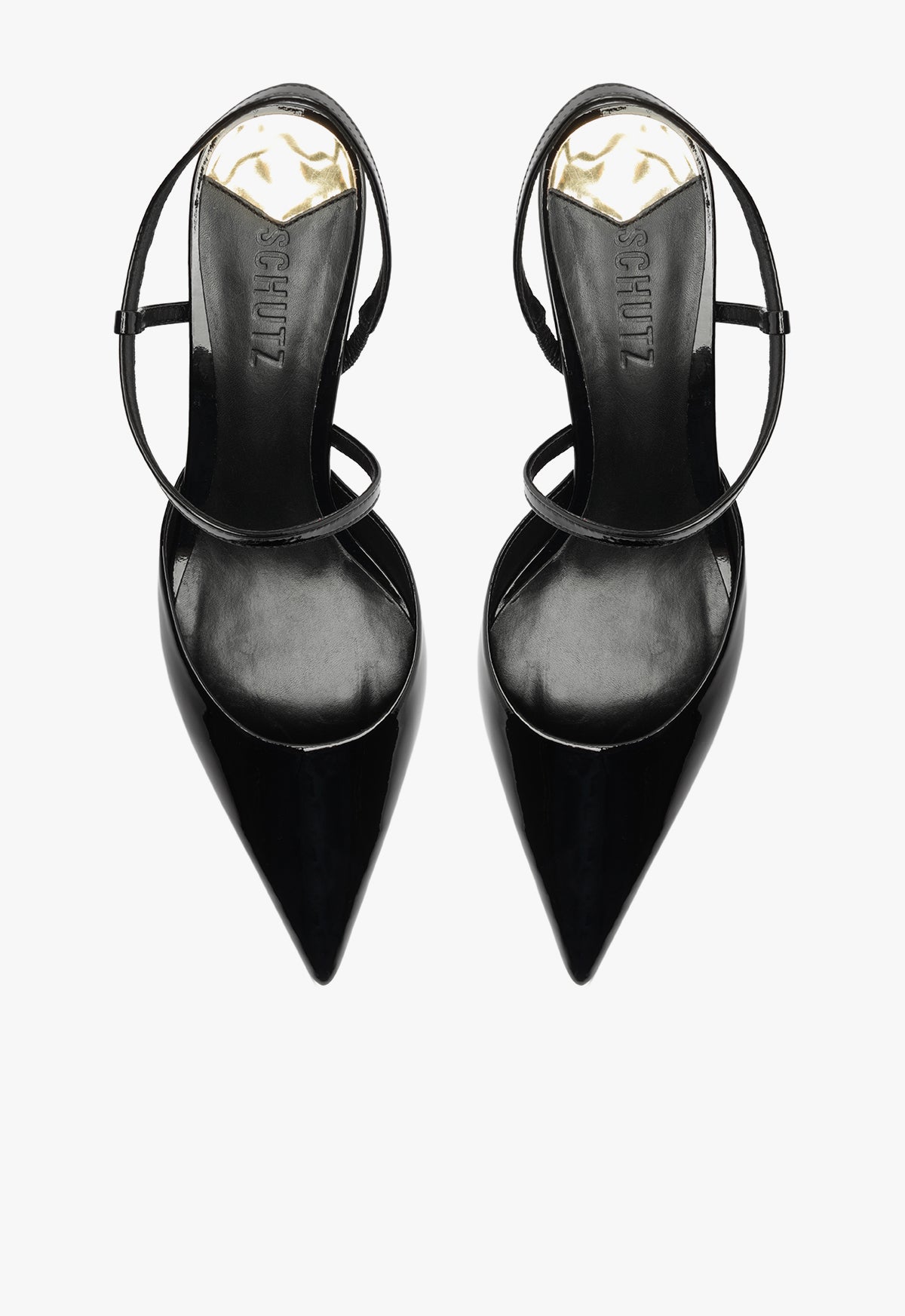 Annie Mid Patent Leather Pump - Low Heel 2.5