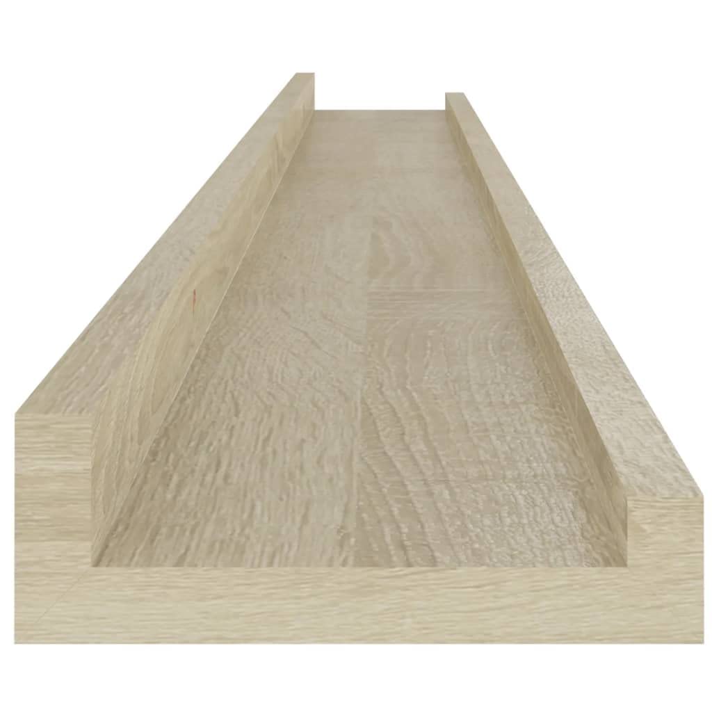 2-Pack Floating Wall Shelves - Sonoma Oak 39.4