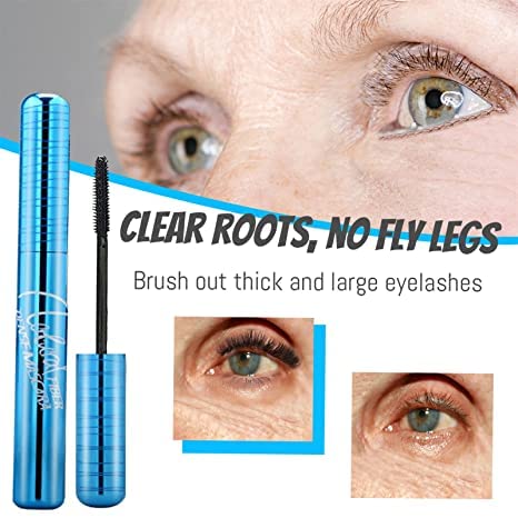Prime-Lash Waterproof Mascara for Mature Women - Volumizing & Lengthening Black Mascara for Thin Lashes, Hypoallergenic Formula for Sensitive Eyes | Perfect for Daily Wear, Special Occasions & Aging Eye Care