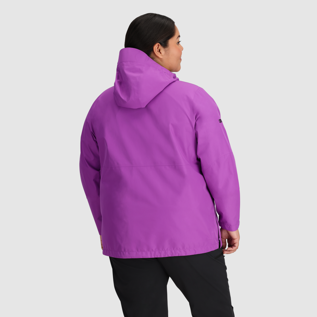 Aspire II Jacket for Women - Lightweight Waterproof Windbreaker with Hood - Perfect for Hiking, Running & Outdoor Activities