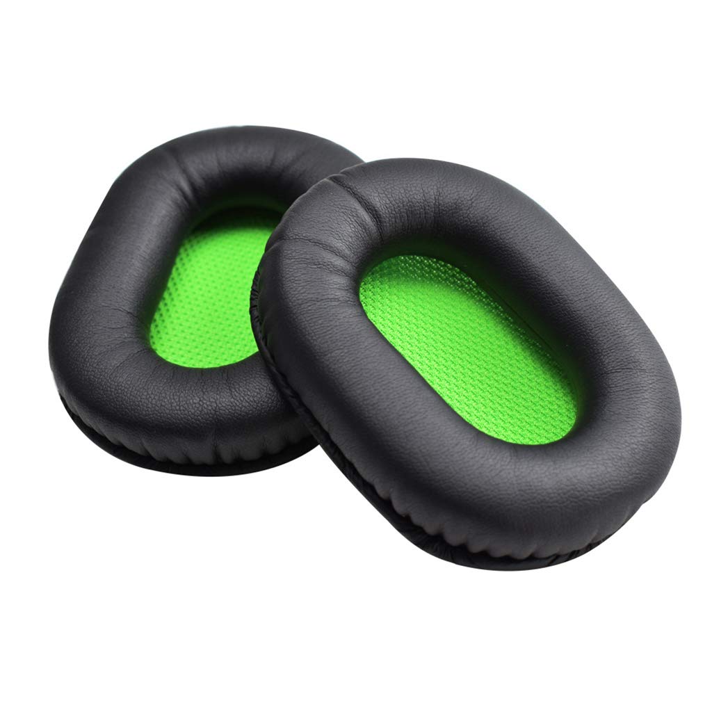 Kingjinglo Replacement Ear Pads for Razer BlackShark Gaming Headset - Soft Foam Cushion Stereo Headphone Earpads (1 Pair) - Perfect for Long Gaming Sessions & Noise Isolation
