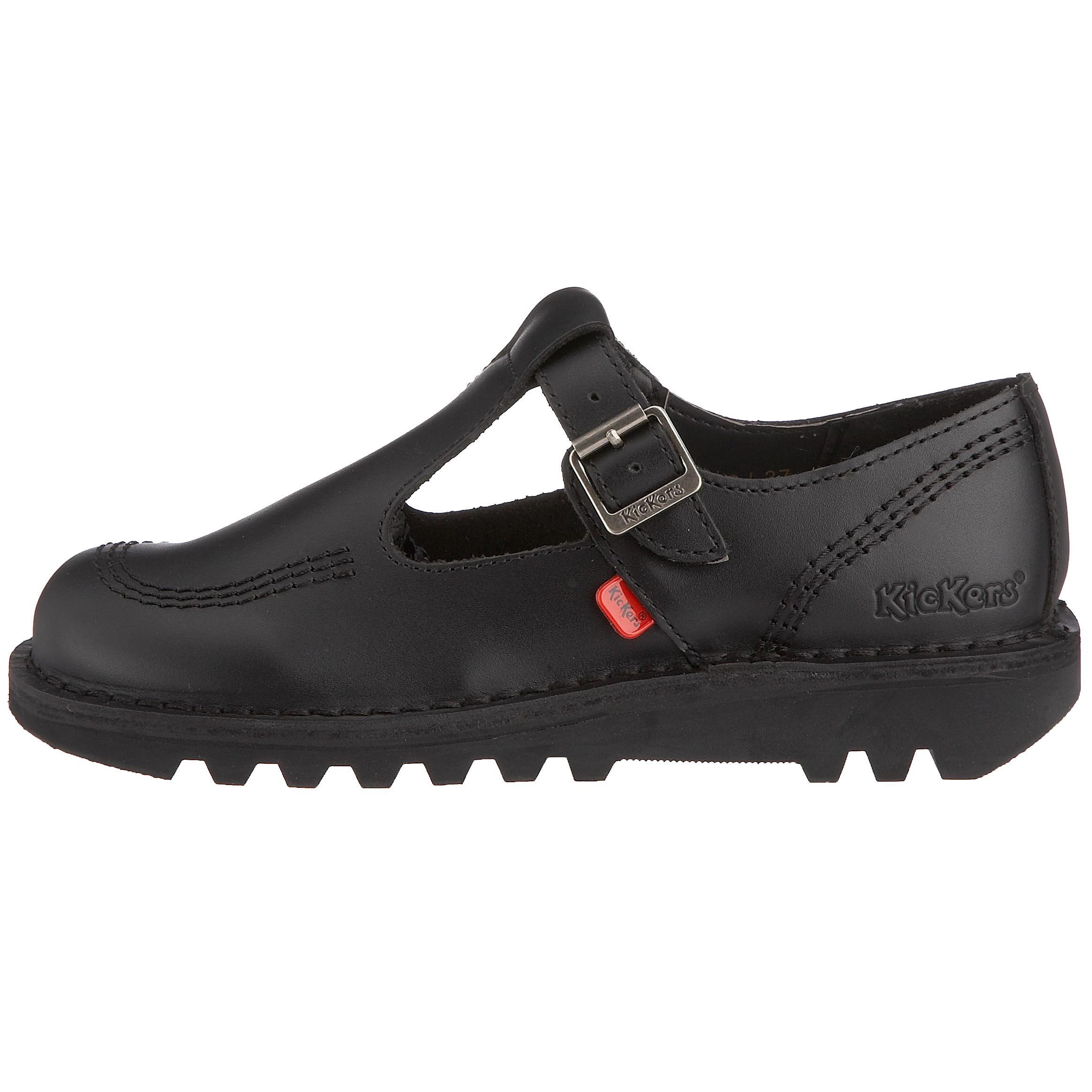 Kickers Women's Ankle Boots - Genuine Leather School Shoes for Women - Comfortable Casual & Work Booties for Office, Classroom & Everyday Wear