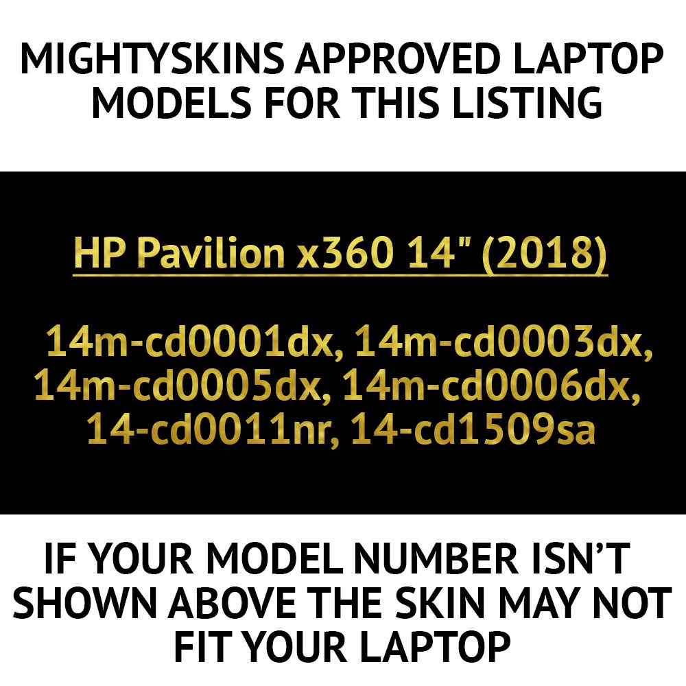 MightySkins Glossy Glitter Protective Skin Cover for HP Pavilion x360 14