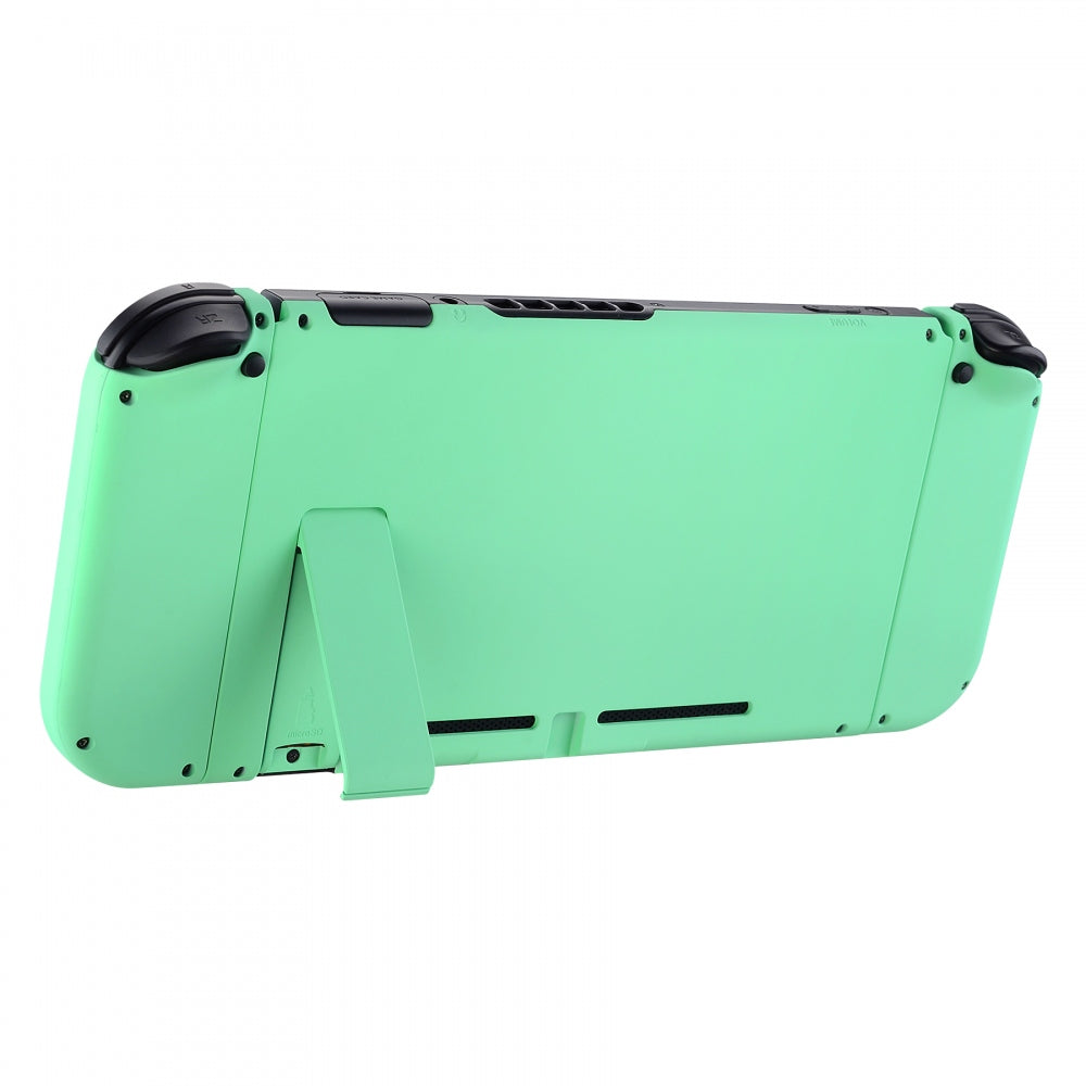 eXtremeRate Mint Green Nintendo Switch Joycon Controller Shell Replacement - Full Set Buttons & Back Plate DIY Kit for NS Switch (Model QP308) | Gaming Accessories for Custom Console Mods & Repairs