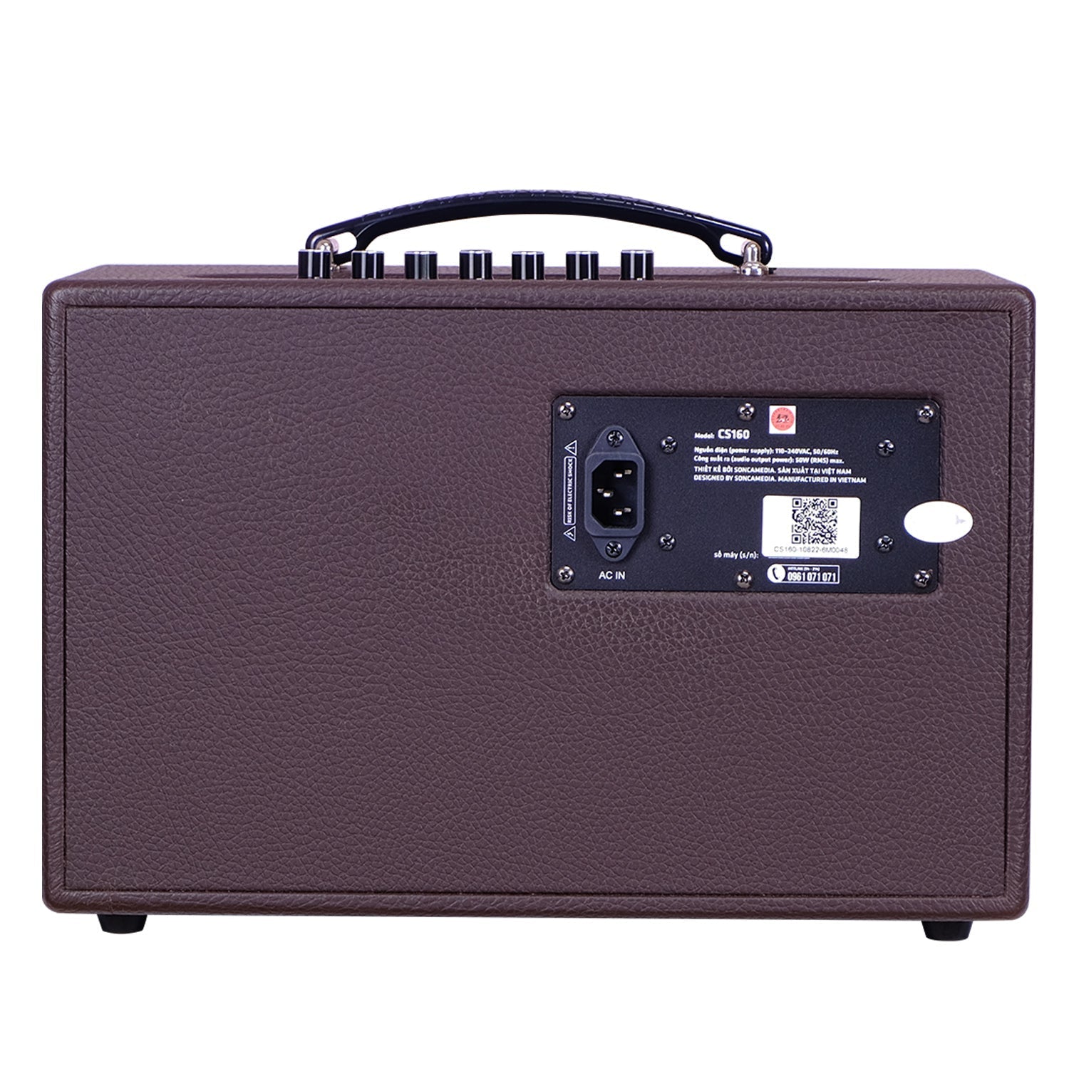 Acnos Soncamedia Kbeatbox CS 200PU V2 Karaoke Powered Speaker System - Professional Portable PA System with Bluetooth for Home Parties, Outdoor Events & Live Performances
