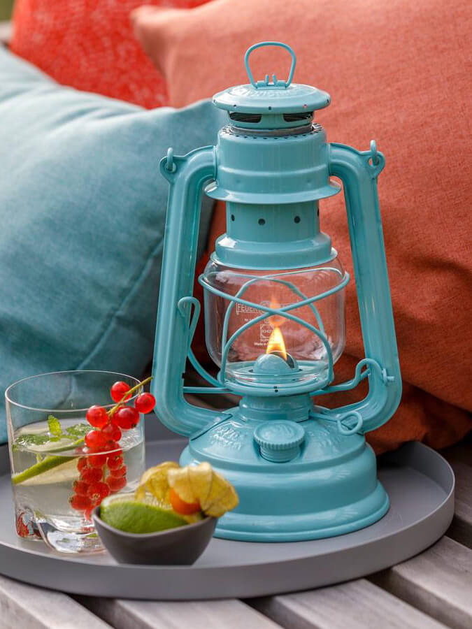Feuerhand Baby Special 276 Hurricane Lantern - Vintage Outdoor Camping Light for Emergency, Garden, Patio & Power Outages