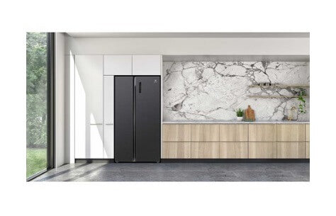 Electrolux ESE5401A SSG 499L UltimateTaste 700 Side by Side Refrigerator - Energy Efficient Stainless Steel French Door Fridge for Modern Kitchens & Large Families