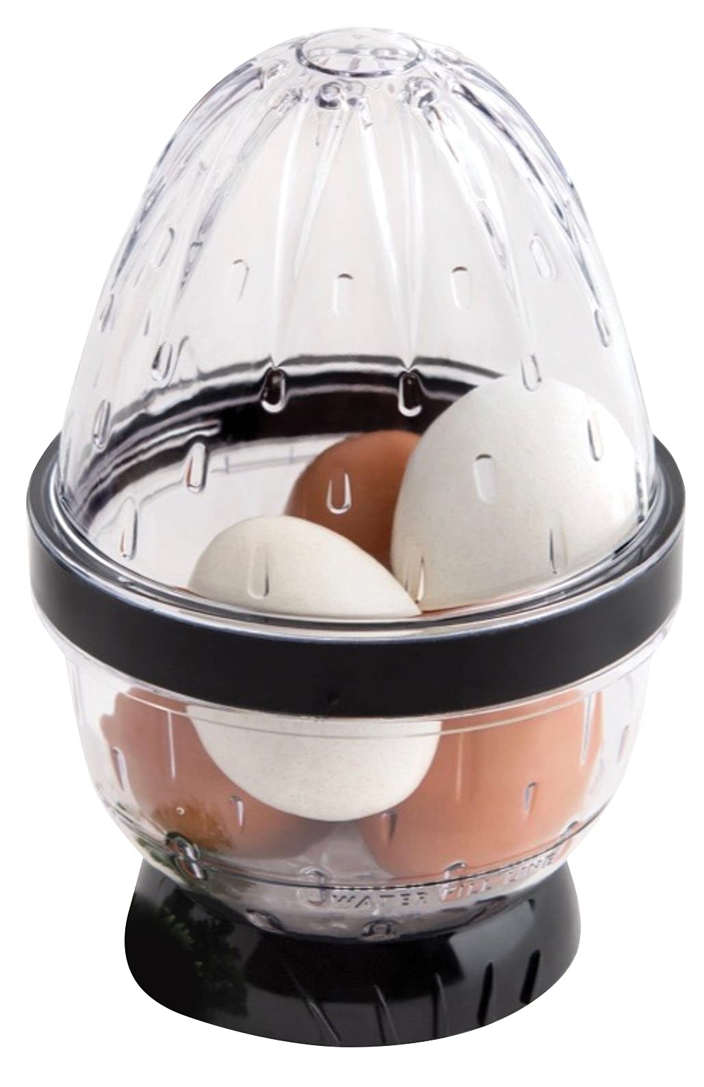 EZ EGGS Hard Boiled Egg Peeler - 5 Egg Capacity Handheld Kitchen Tool for Fast & Easy Egg Shell Removal (As Seen on TV) | Perfect for Meal Prep, Salads & Quick Breakfasts