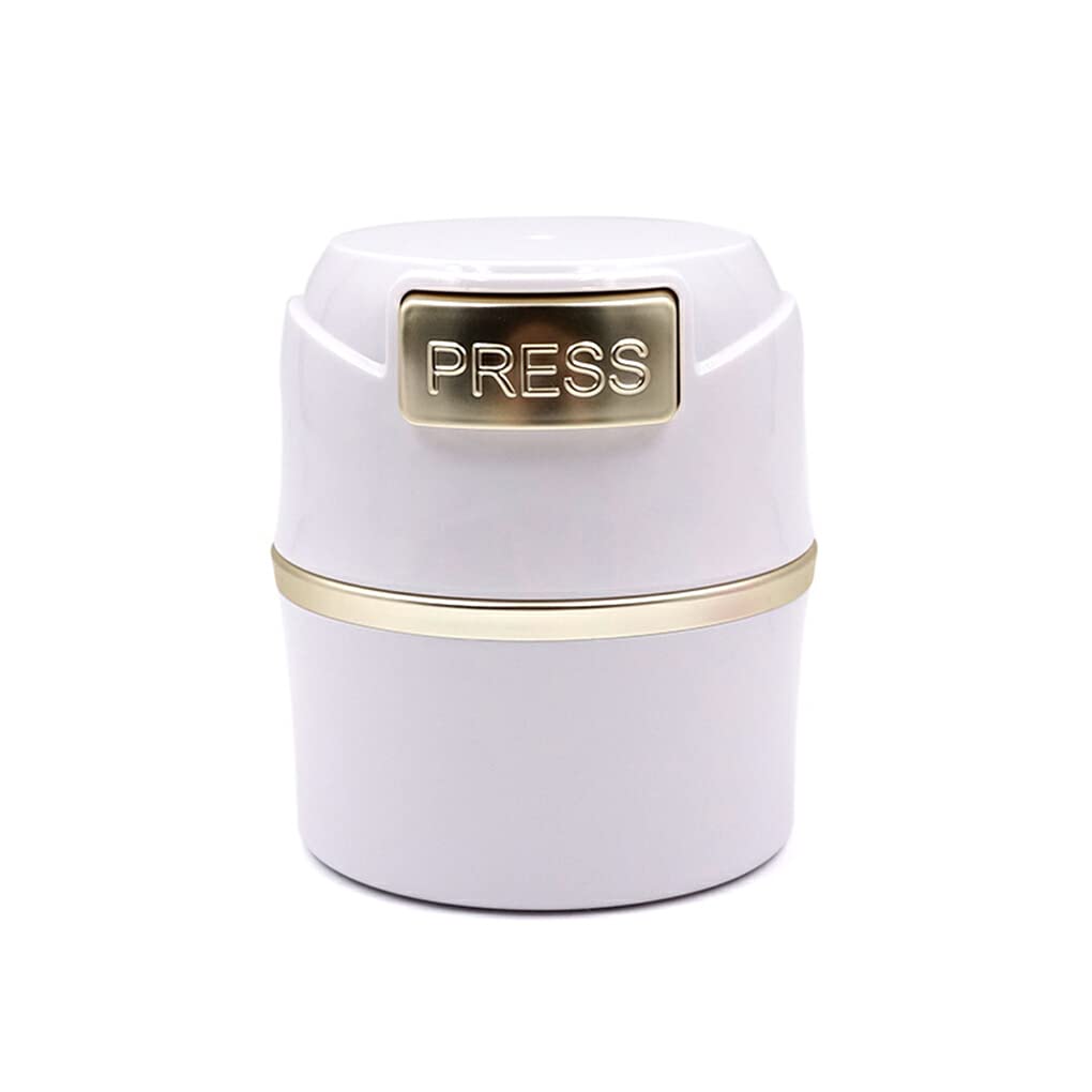 BOKIOESDE Professional Eyelash Glue Storage Container - Stylish Gold Case for Lash Extension Adhesive - Perfect for Salon, Travel & Home Makeup Organization