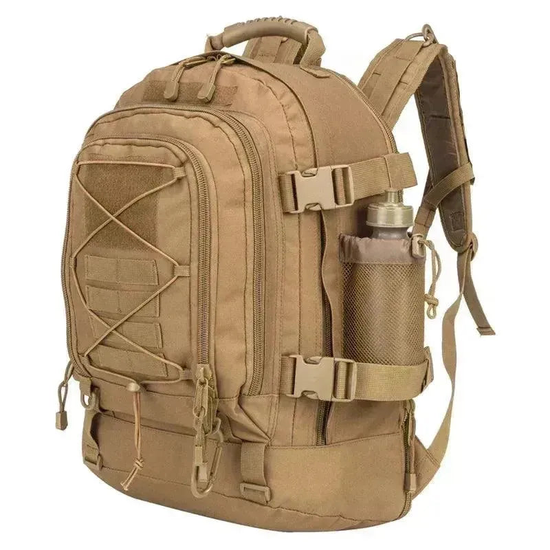 60L Military Tactical Backpack - Waterproof Durable Rucksack for Hiking, Camping & Outdoor Adventures - Perfect for Army, Hunting & Survival Gear