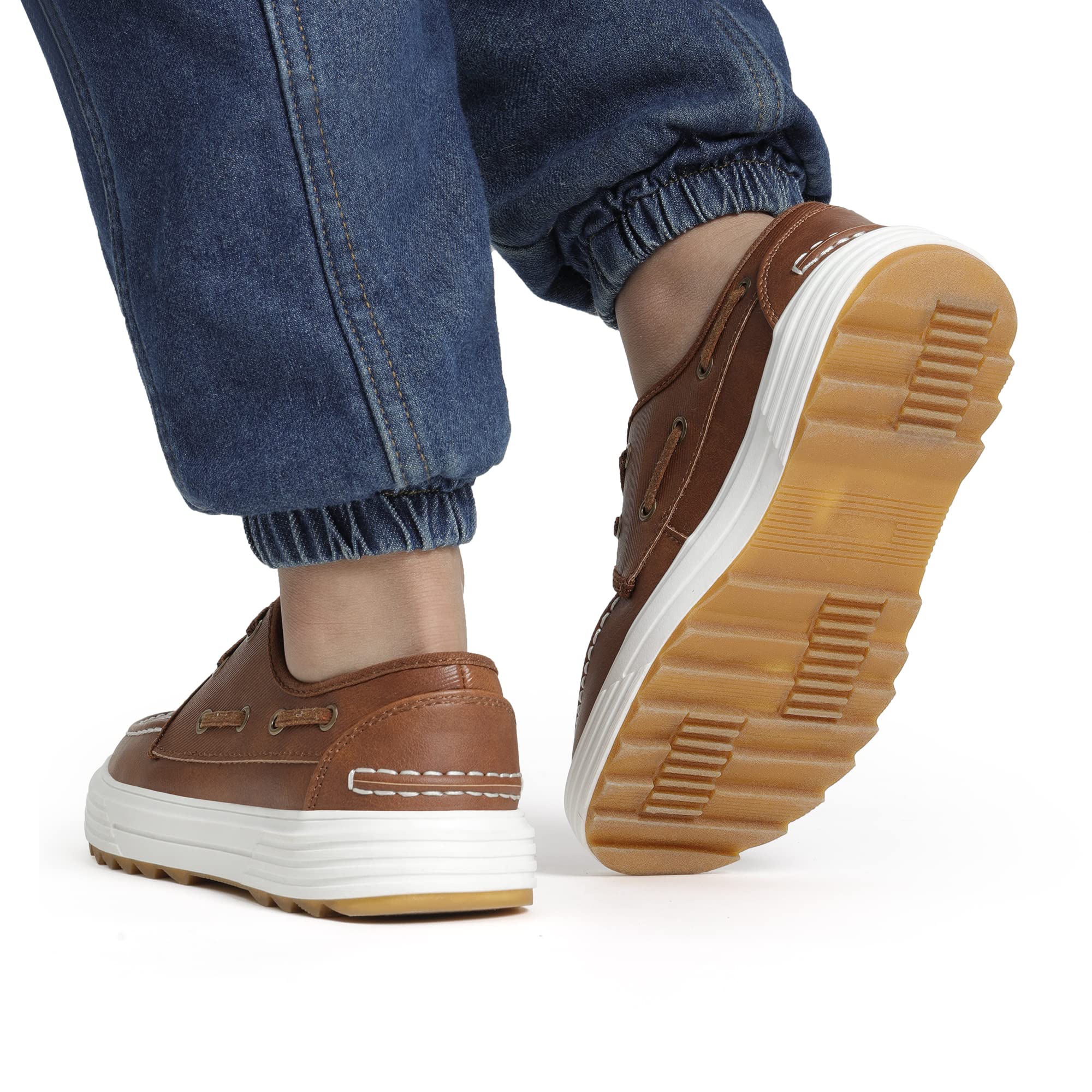 Bruno Marc Boys' Slip-On Boat Shoes - Casual Loafers for School, Dress & Everyday Wear | Comfortable & Stylish Kids' Shoes for Playdates, Outings & Classroom