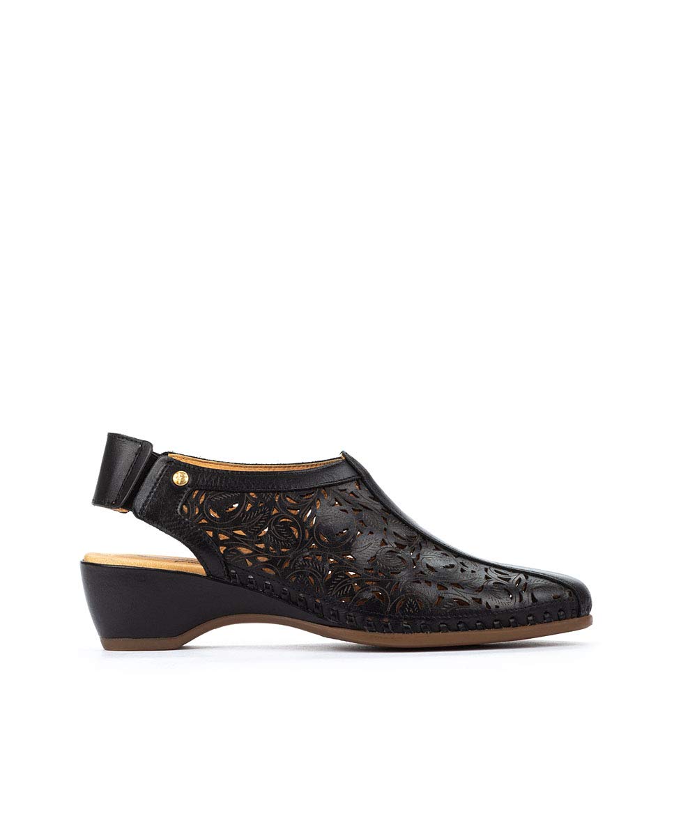 PIKOLINOS Women's Leather Heels - Stylish & Comfortable Roman Sandals for Casual Outings & Evening Events