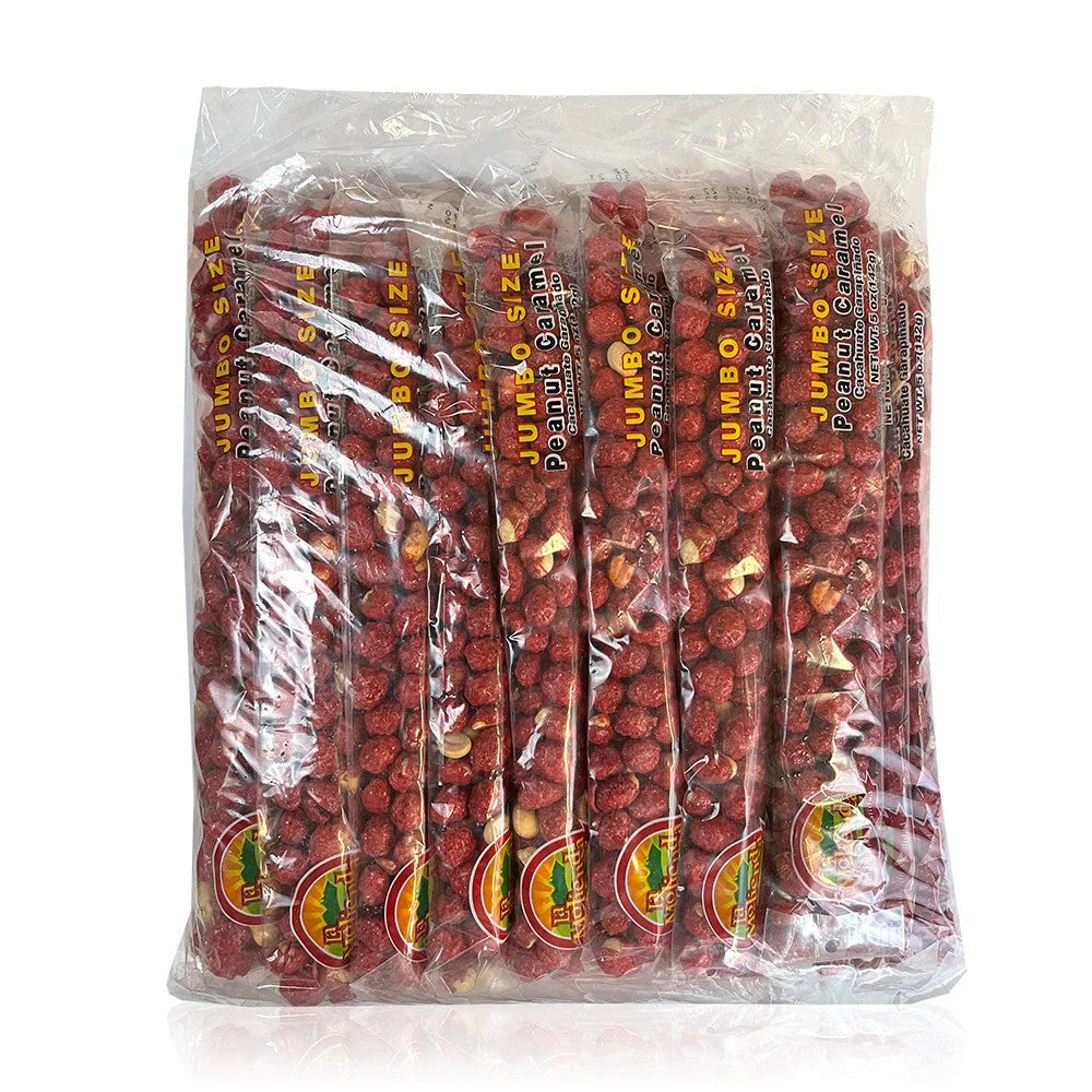 La Molienda Garapinado - Premium Roasted Peanuts, 25 Count Resealable Bag - Perfect for Snacking, Parties & On-the-Go
