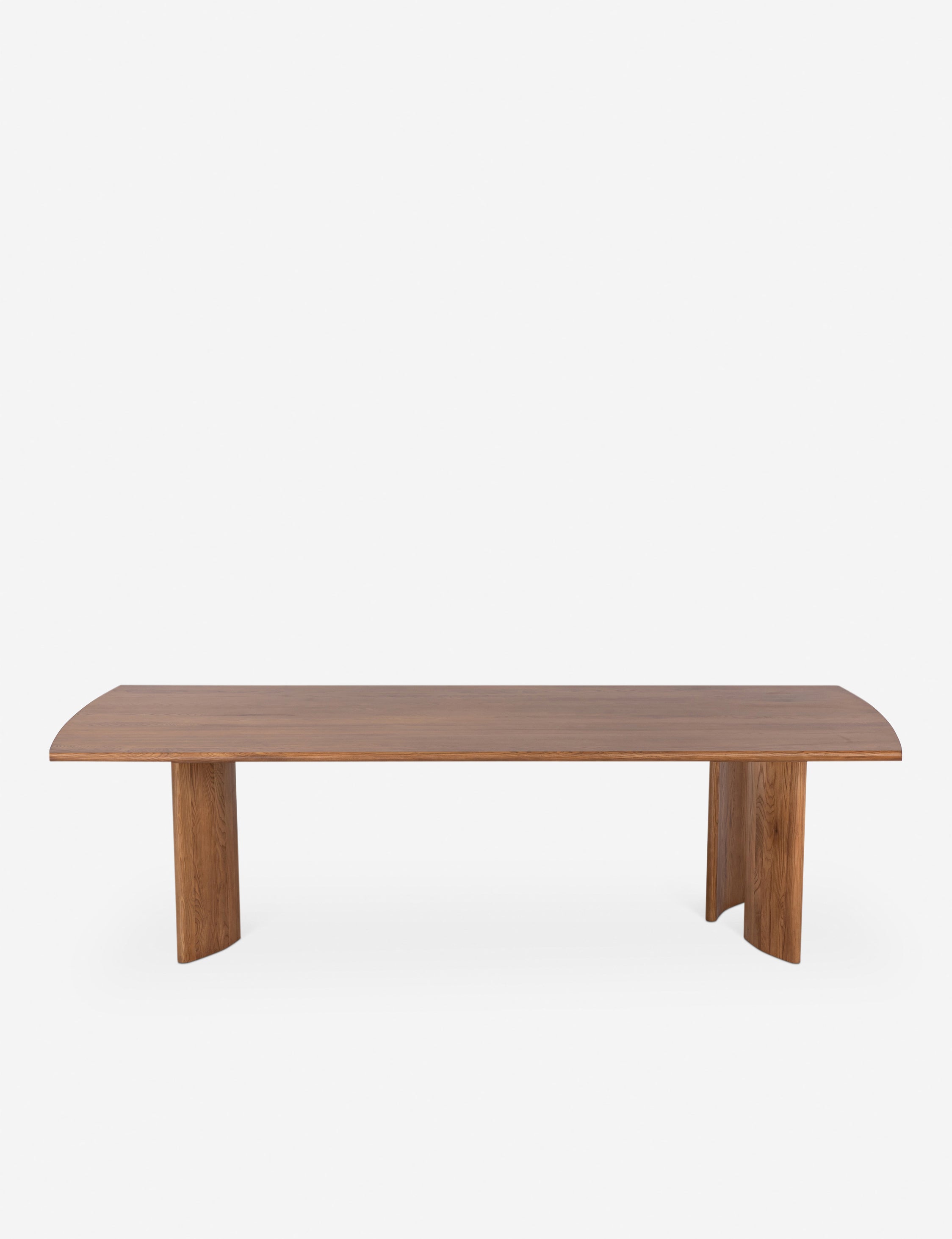 Sun at Six Crest Dining Table - Modern Solid Wood Dining Table for Kitchen & Dining Room - Perfect for Family Gatherings & Dinner Parties