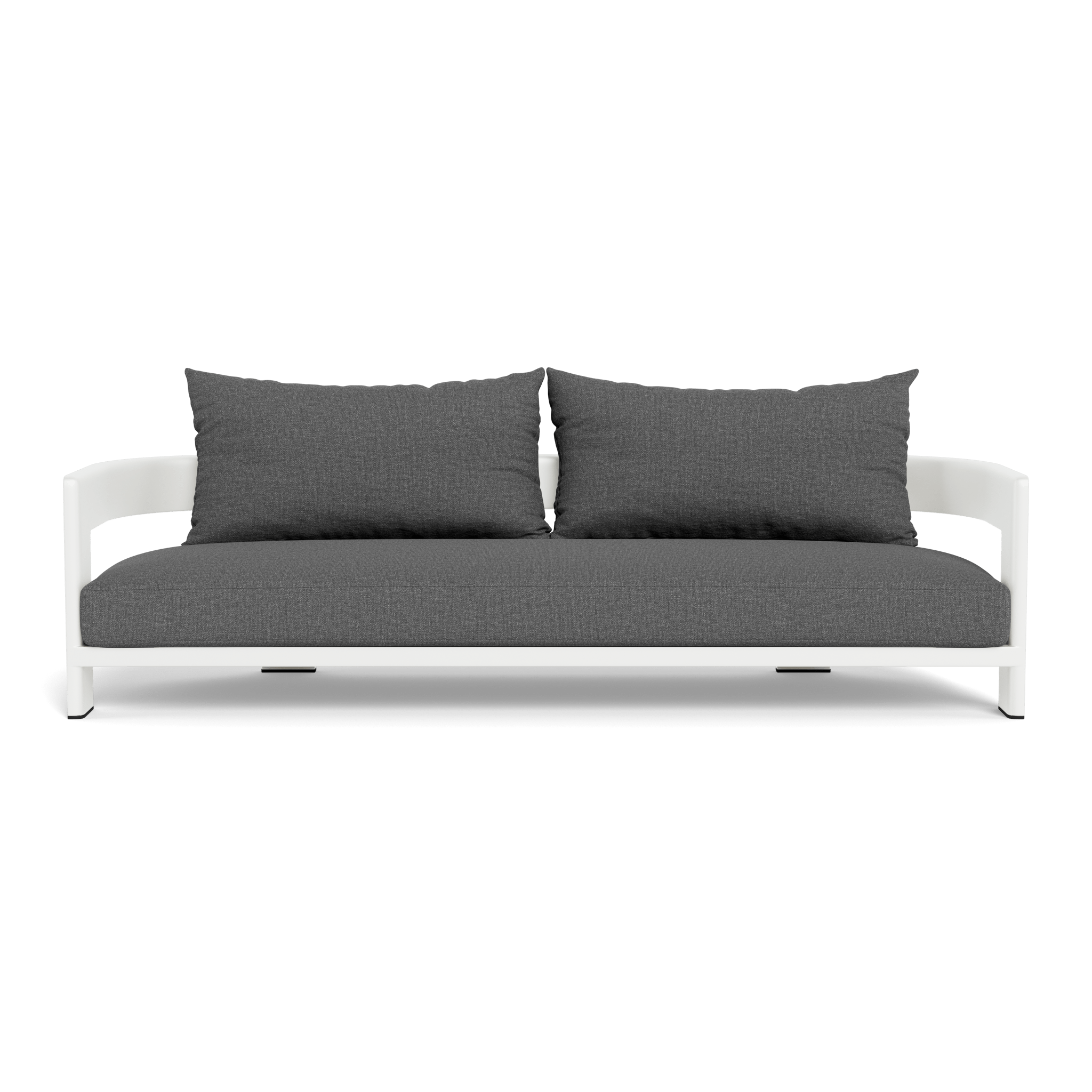Victoria Aluminum 3-Seat Outdoor Patio Sofa Set - Modern Garden Furniture for Backyard, Poolside & Balcony Relaxation