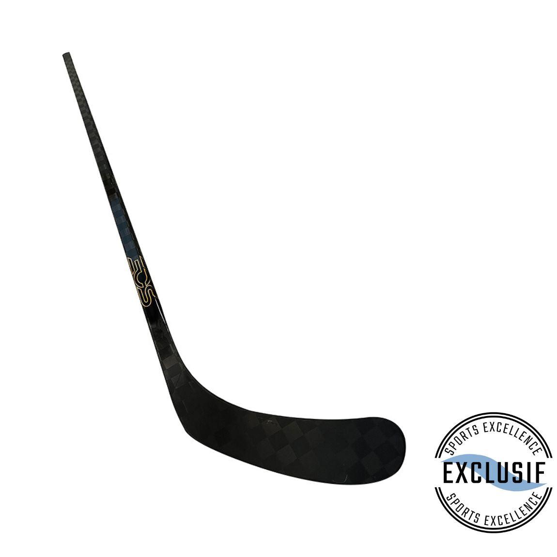EOS Blackout Intermediate Hockey Stick - Lightweight Carbon Fiber Shaft for Enhanced Performance | Perfect for Competitive Play & Training Sessions