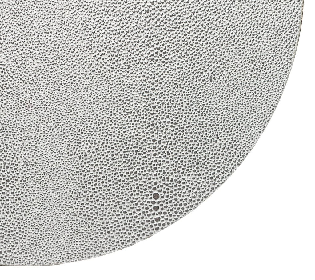 Premium Pebble Placemats Set of 4 - Non-Slip Stone Coasters for Dining Table, Heat Resistant & Waterproof - Perfect for Kitchen, Restaurant, and Outdoor Picnics