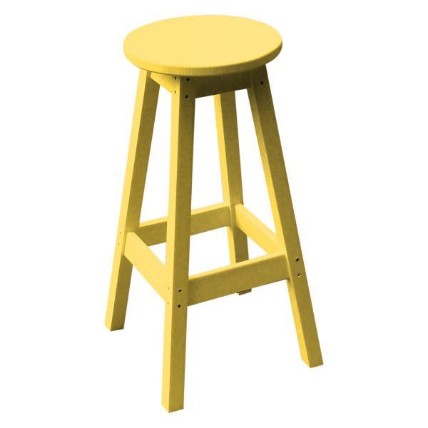 Eco-Friendly Recycled Plastic Bar Stool - Durable & Sustainable Counter Height Stool for Kitchen, Bar & Outdoor Use - Perfect for Home, Restaurant & Patio Decor