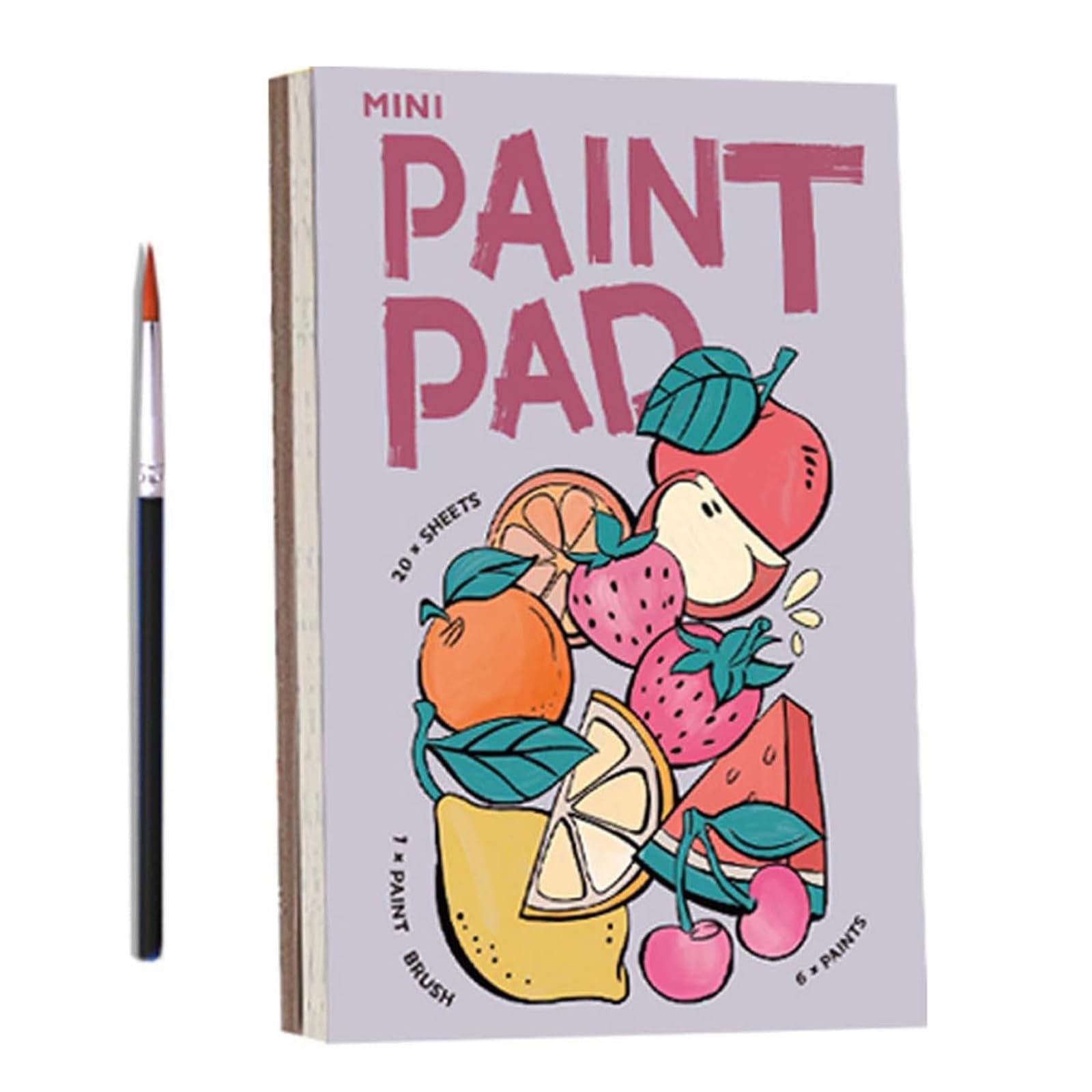 Mini Watercolor Paint Pad - Pocket Travel Watercolor Painting Book Set for Adults & Kids - Perfect for Artists, Students & DIY Craft Projects (1PCS)