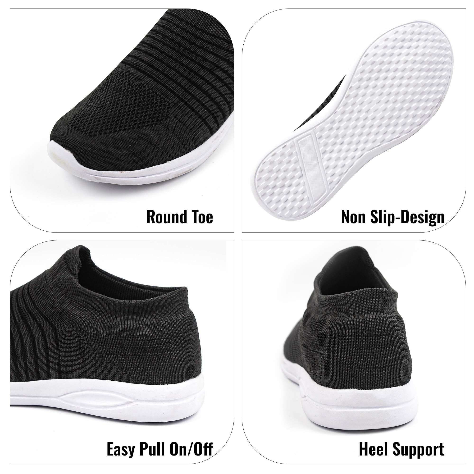 BEING IBAN Men's Lightweight Breathable Sports Walking Shoes - Comfortable & Stylish for Running, Gym, Hiking & Daily Wear