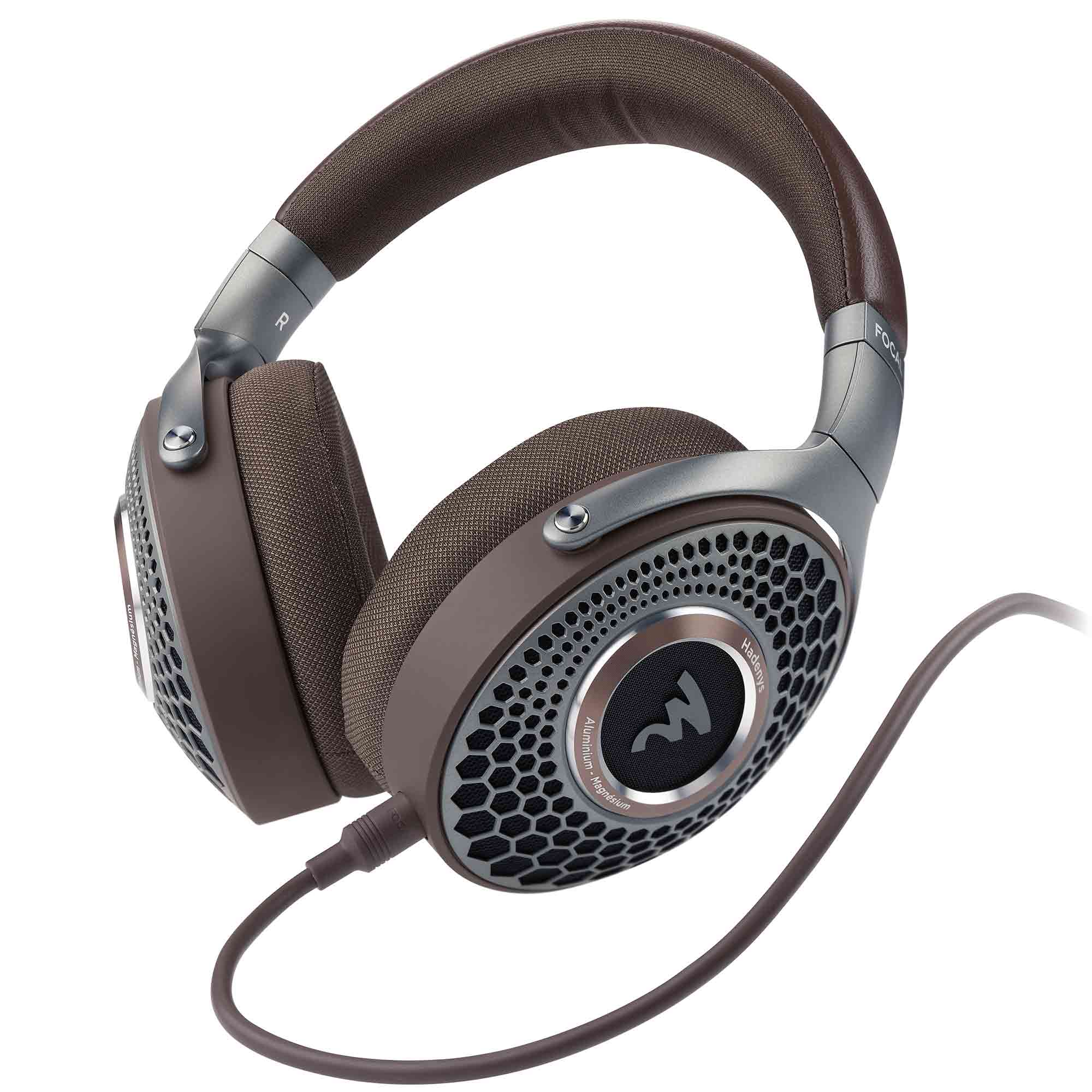 Focal Hadenys Open Back Dynamic Headphones - Premium Over-Ear Studio Headphones for Audiophiles, Music Lovers & Gaming - High-Fidelity Sound for Home, Office & Studio Use