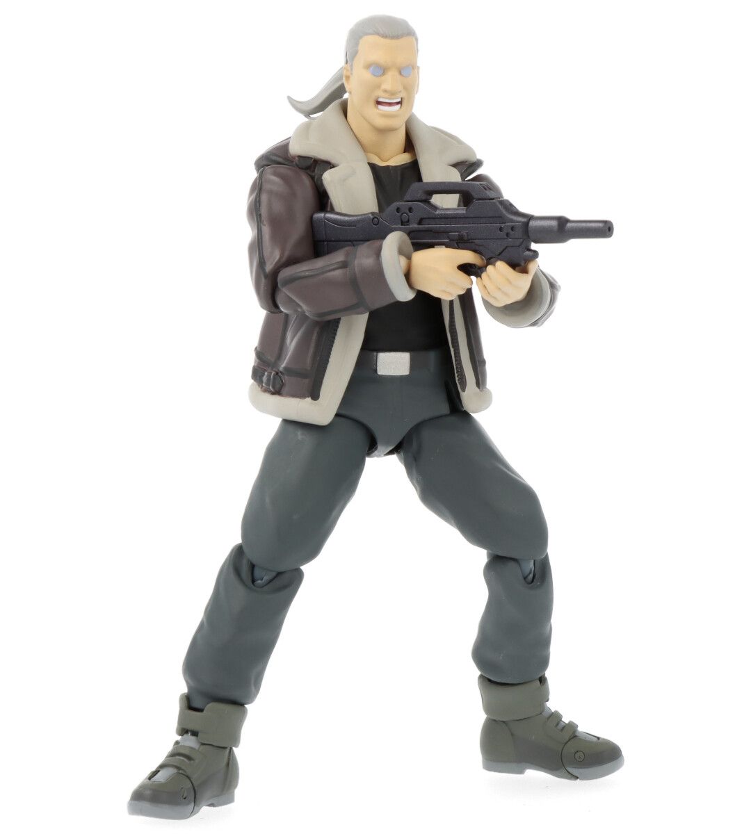 Figma Batou Action Figure - Ghost in the Shell Stand Alone Complex Collectible Model for Anime Fans & Sci-Fi Collectors - Perfect for Display, Cosplay, and Gift Giving
