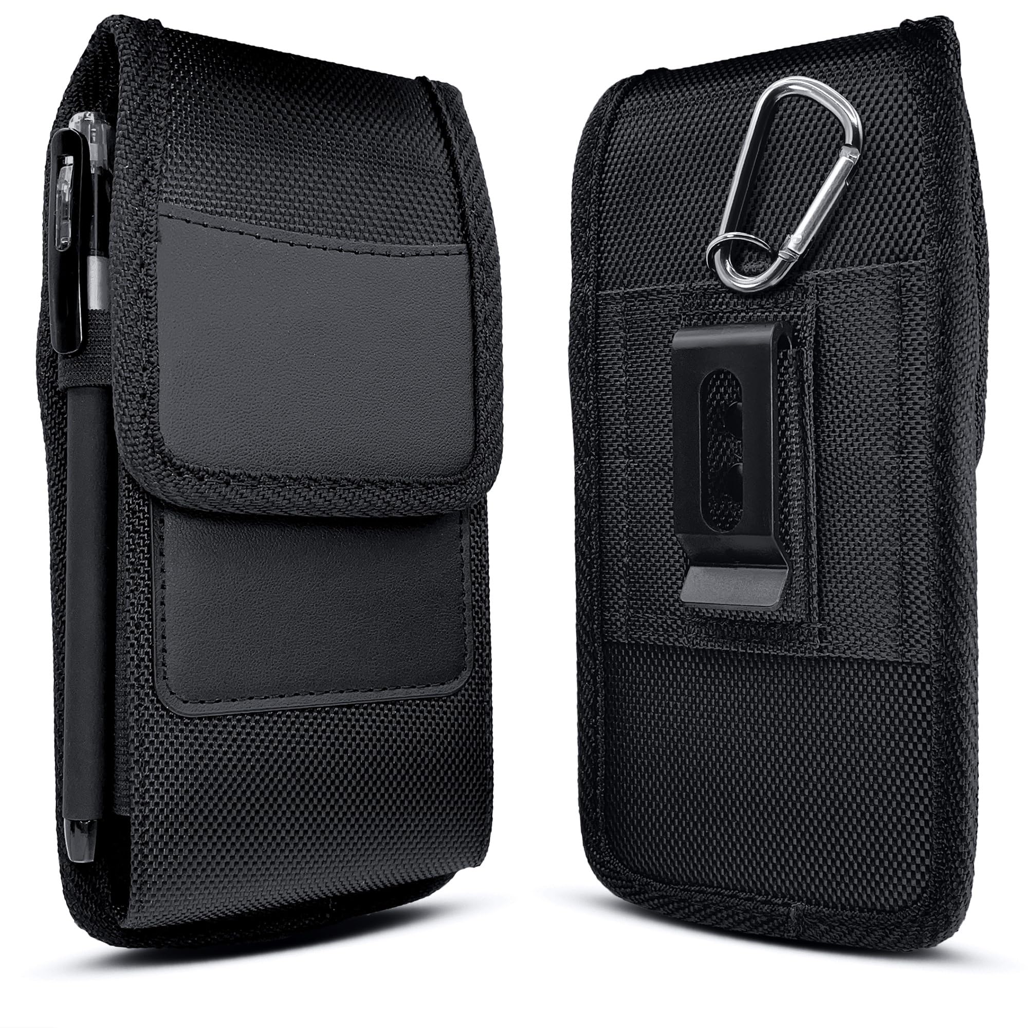 **Galaxy S24 Ultra Holster Case with Belt Clip & ID Card Slot - Compatible with S23 Ultra, S22 Ultra, S21, S20 Ultra, Note 20 Ultra - Durable Carrying Pouch for Samsung Ultra (Fits with Otterbox) - Perfect for Work, Travel & Outdoor Activities**