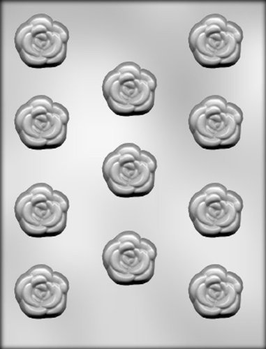 Open Rose Candy Mold 90-13008 - Silicone Baking Mold for Chocolate, Candy, Soap & Resin Crafts - Perfect for DIY, Wedding Favors, and Party Decorations