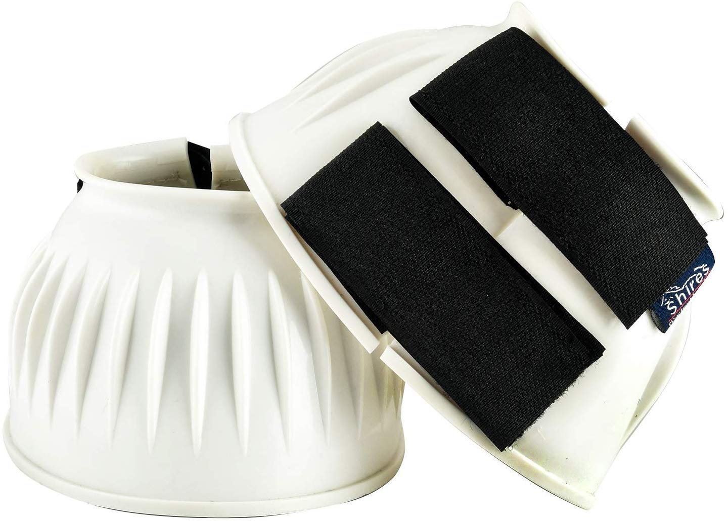 Shires Rubber Bell Boots for Horses - Durable Equine Protection for Training, Riding & Show Jumping