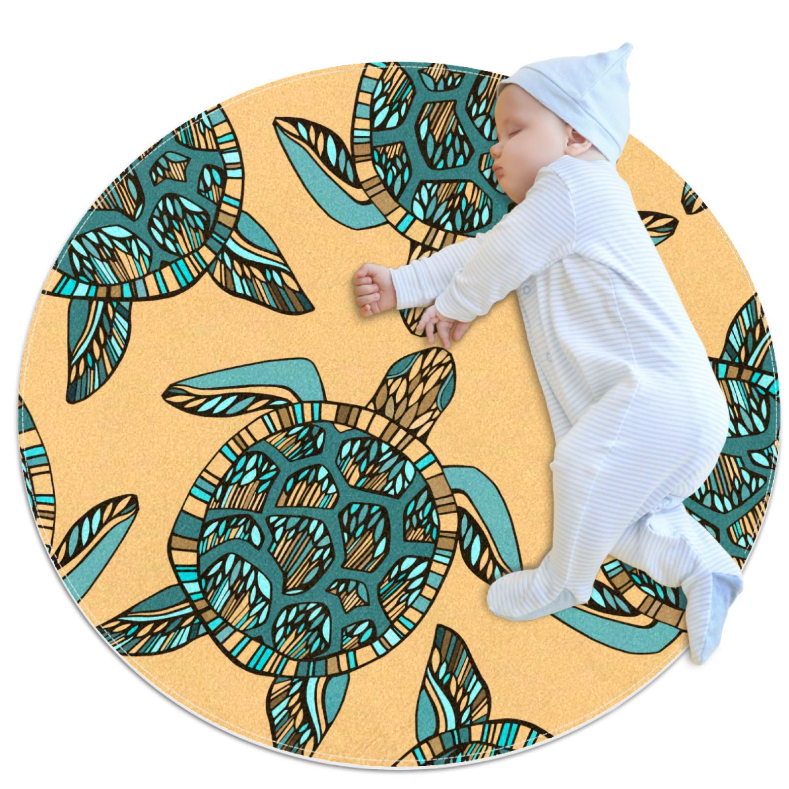 Soft Non-Slip Baby Play Mat - 27.6