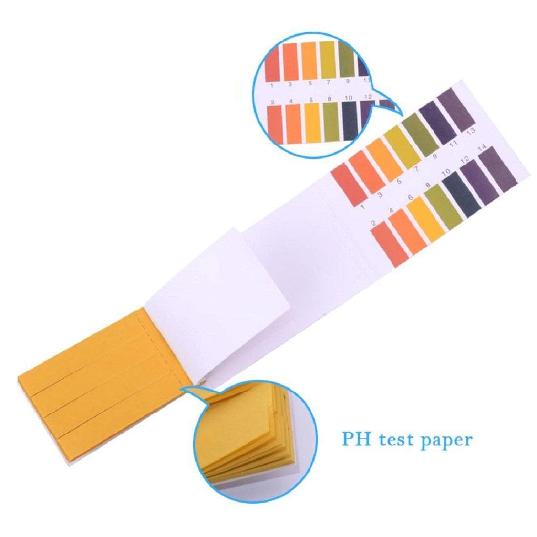 AASTIK SALES pH Test Strips 1-14, 4 Pack - Litmus Paper for Water, Soil, Aquarium & Pool Testing | Accurate pH Level Indicator for Home, Lab & Science Experiments