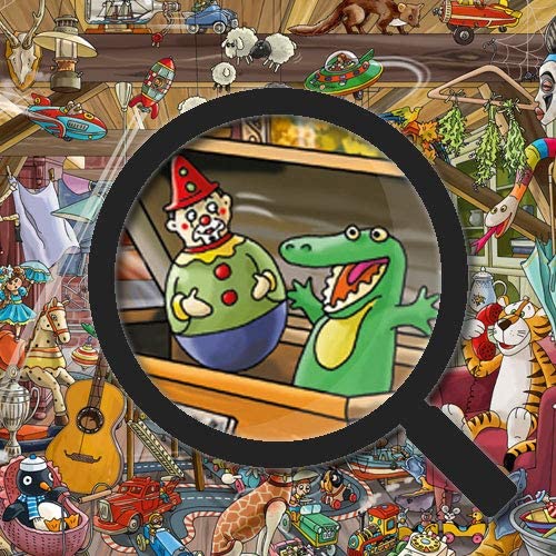 Heye 1000-Piece Triangular Jigsaw Puzzle - In The Attic Vintage Art Puzzle for Adults - Perfect for Family Game Night & Stress Relief