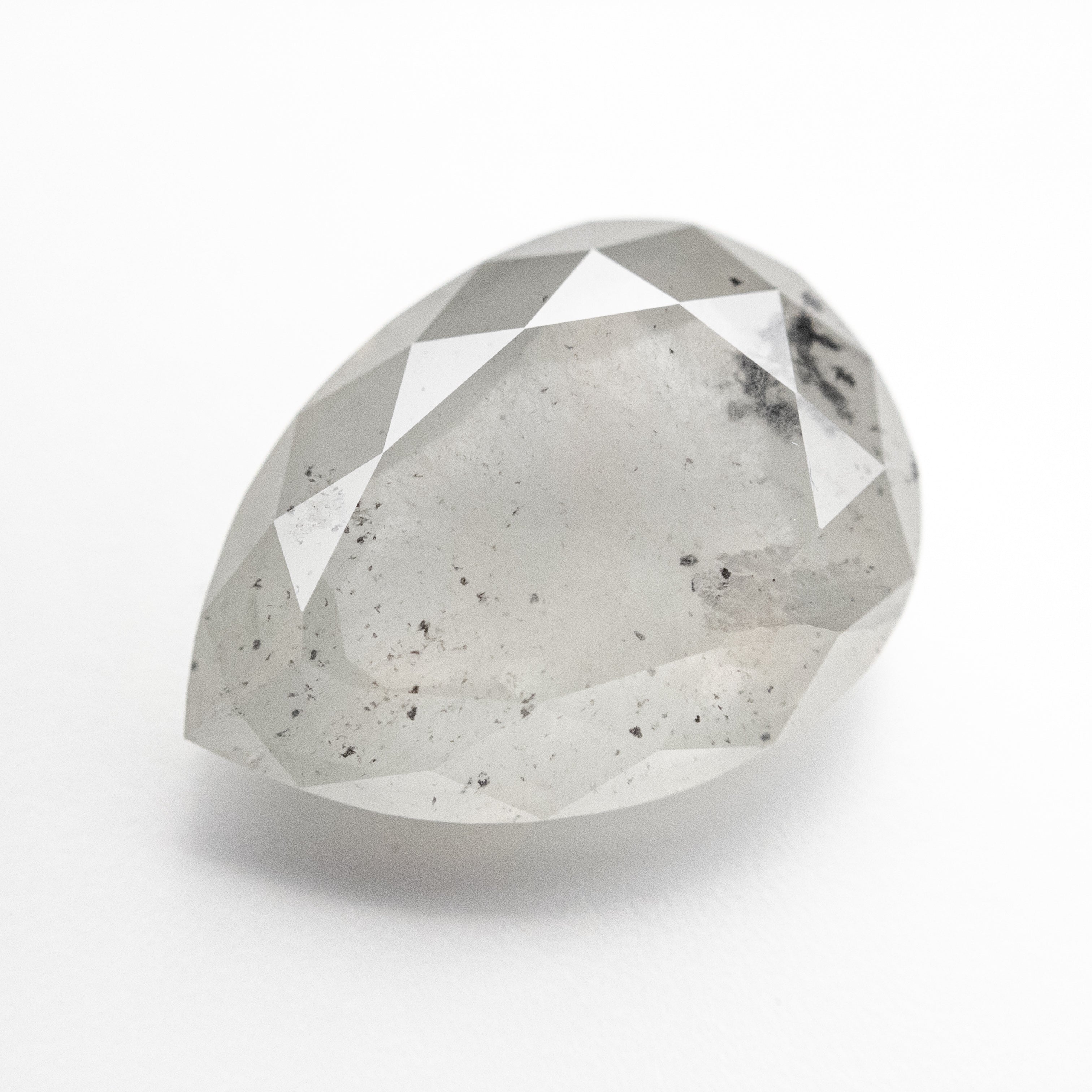 3.88ct Pear-Shaped Double Cut Diamond (12.08x8.74x4.22mm) - Stunning Loose Gemstone for Engagement Rings & Jewelry Making