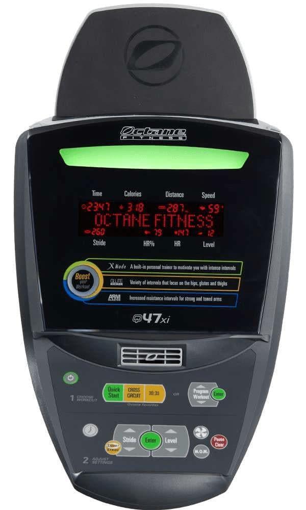 Octane Q47xi Elliptical Machine - Low-Impact Cardio Trainer for Home Gym | Perfect for Weight Loss, Full-Body Workout & Joint-Friendly Exercise
