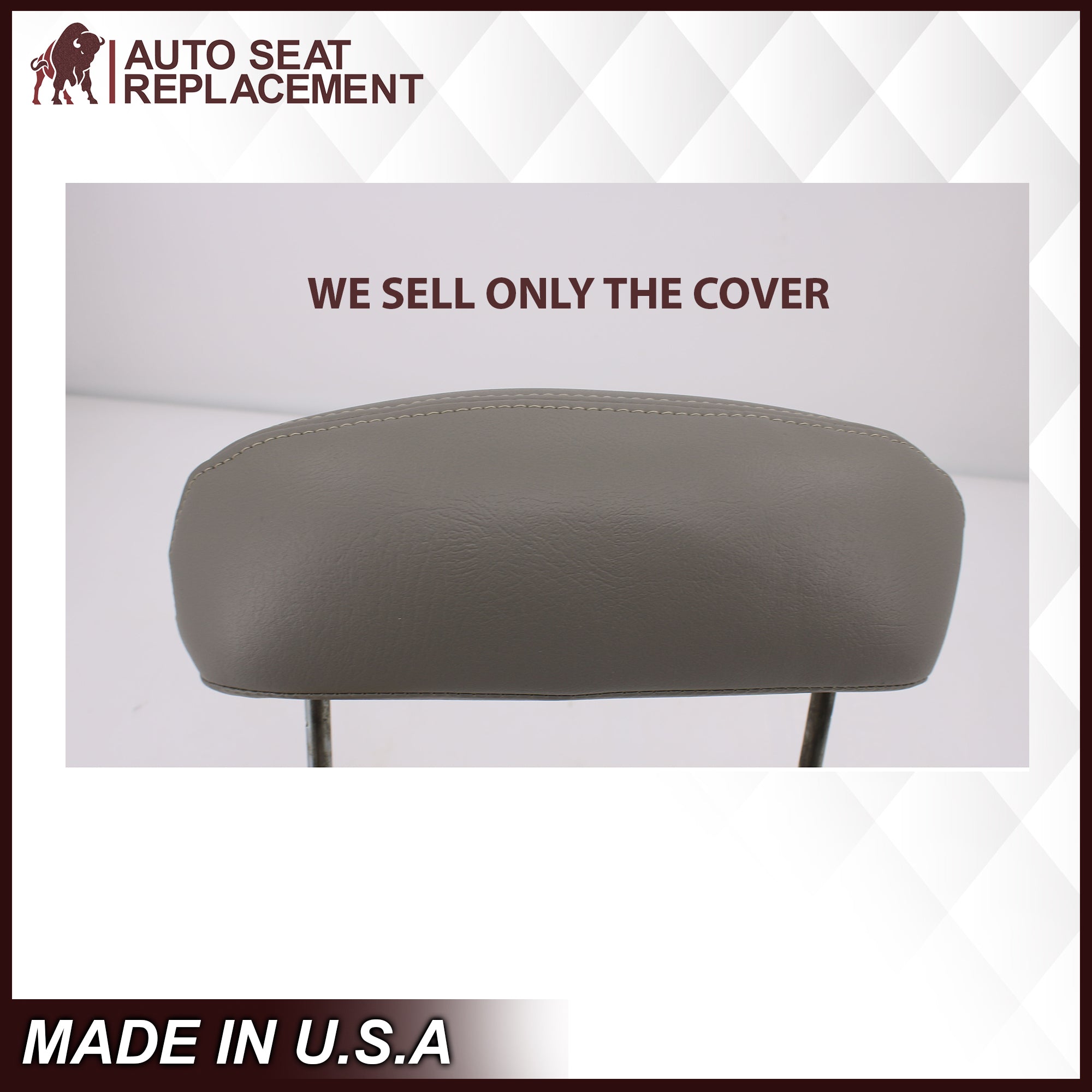 1995-1999 GMC Sierra SLT SLE Custom Fit Seat Covers - Premium Gray Car Seat Protectors for Trucks | Perfect for Daily Commute, Road Trips & Off-Road Adventures
