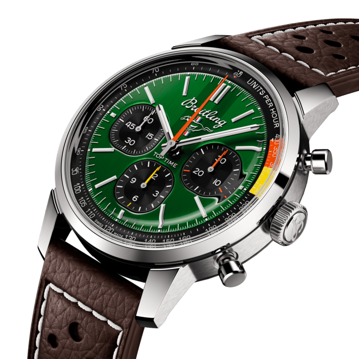 Breitling Top Time B01 Ford Mustang Chronograph 41mm Stainless Steel Men's Watch - Luxury Automatic Timepiece for Business, Racing & Special Occasions