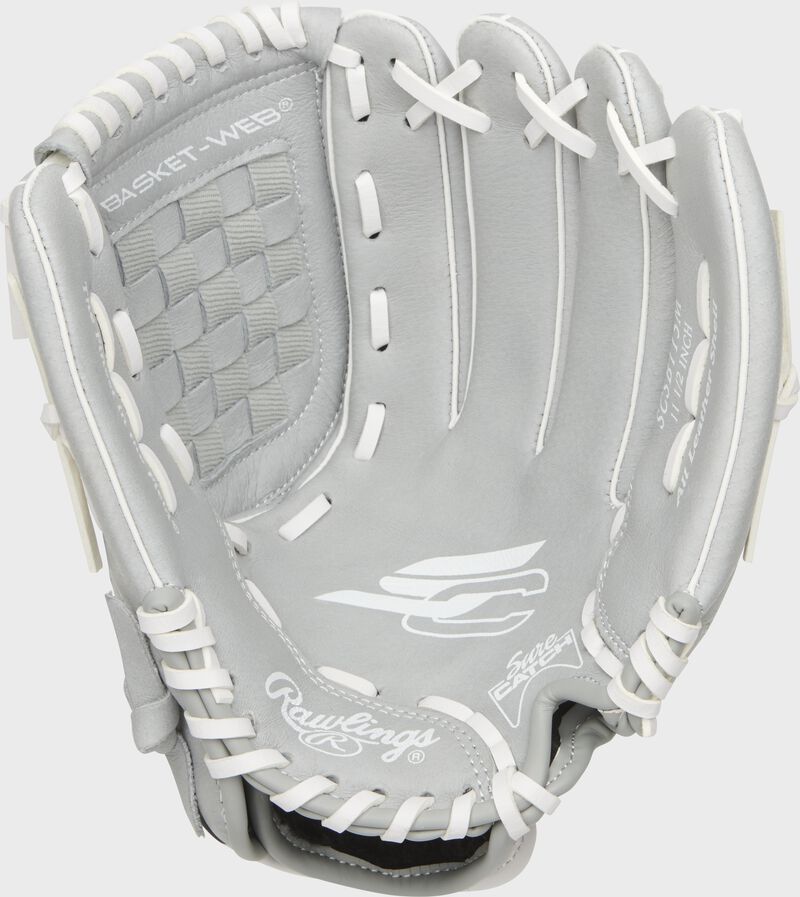 Rawlings Sure Catch Softball Glove for Youth - 11.5 Inch Baseball Mitt for Kids & Teens - Perfect for Little League, Training & Practice Games
