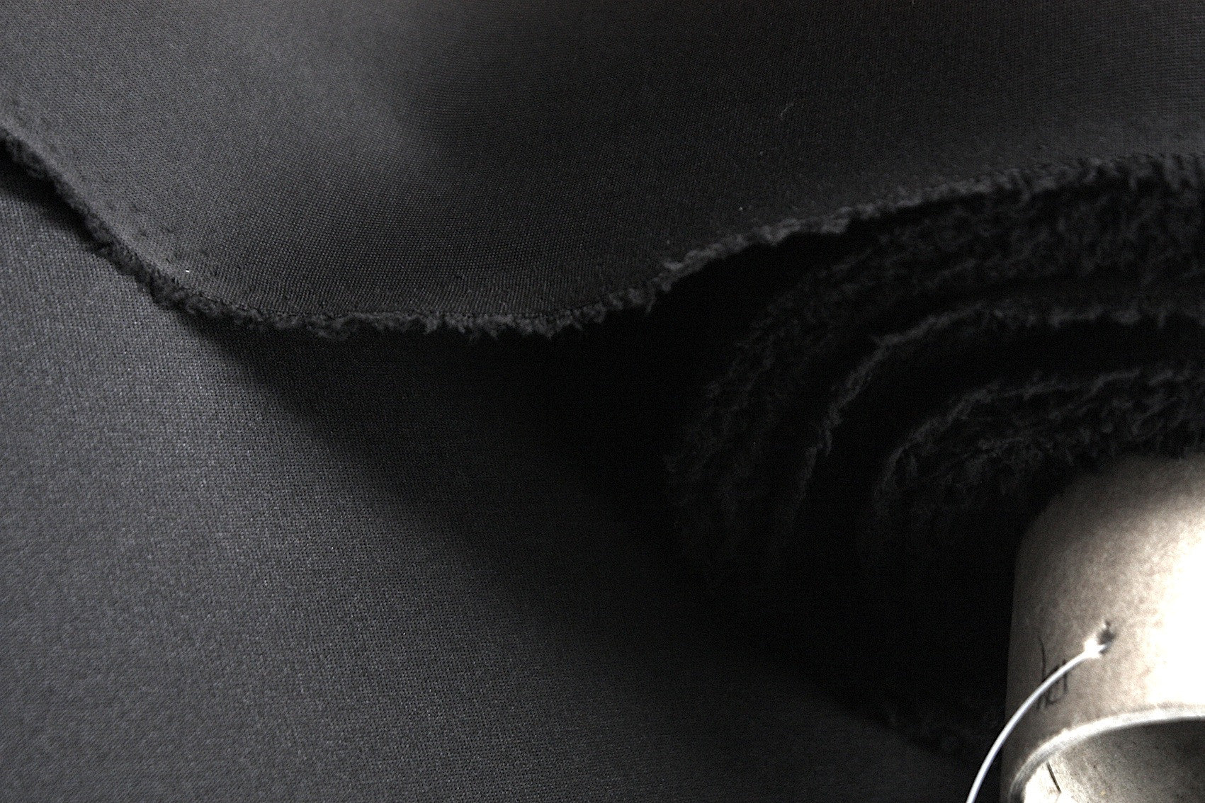 Premium Black Heavy Scuba Fabric - High-Quality Durable Material for Swimwear, Wetsuits & Activewear - Perfect for Diving, Surfing & Outdoor Sports