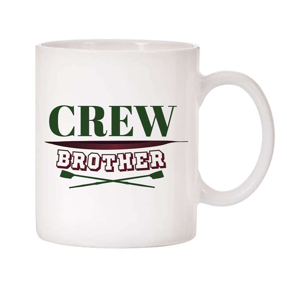 Sports Family 11oz Ceramic Coffee Mugs - Perfect for Crew & Brother - Ideal for Office, Home, and Gifts