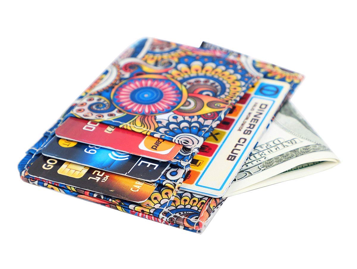 RFID Blocking Credit Card Holder for Women - Slim & Secure Wallet with Anti-Theft Protection - Perfect for Travel, Shopping & Everyday Use (SunshineAvenue)
