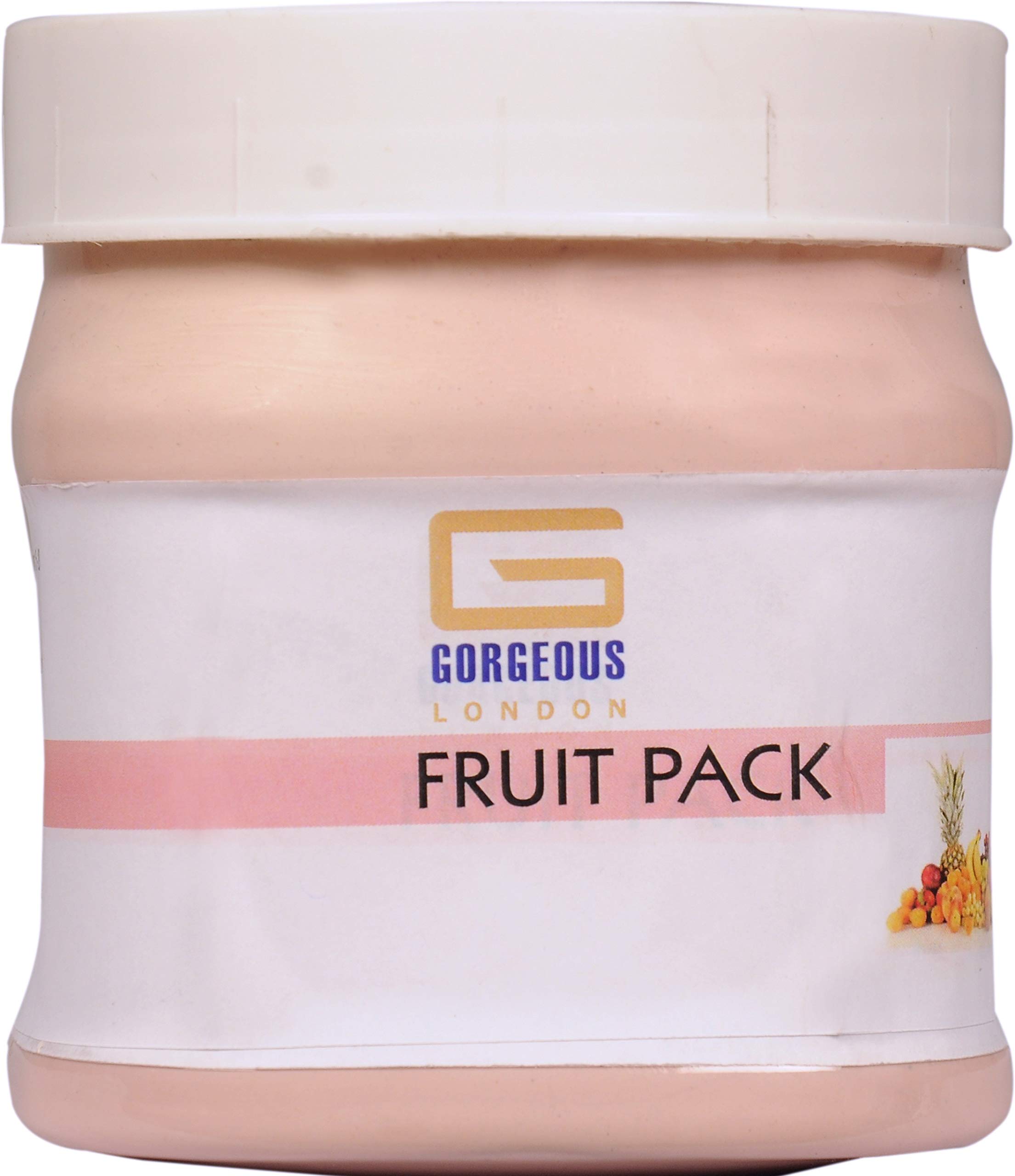 London Mix Fruit Pack - Hydrating & Rejuvenating Face Mask for Women & Men (450ml) | Brightening, Moisturizing & Refreshing Skin Care | Perfect for Spa Day, Self-Care Routine & Gift Giving