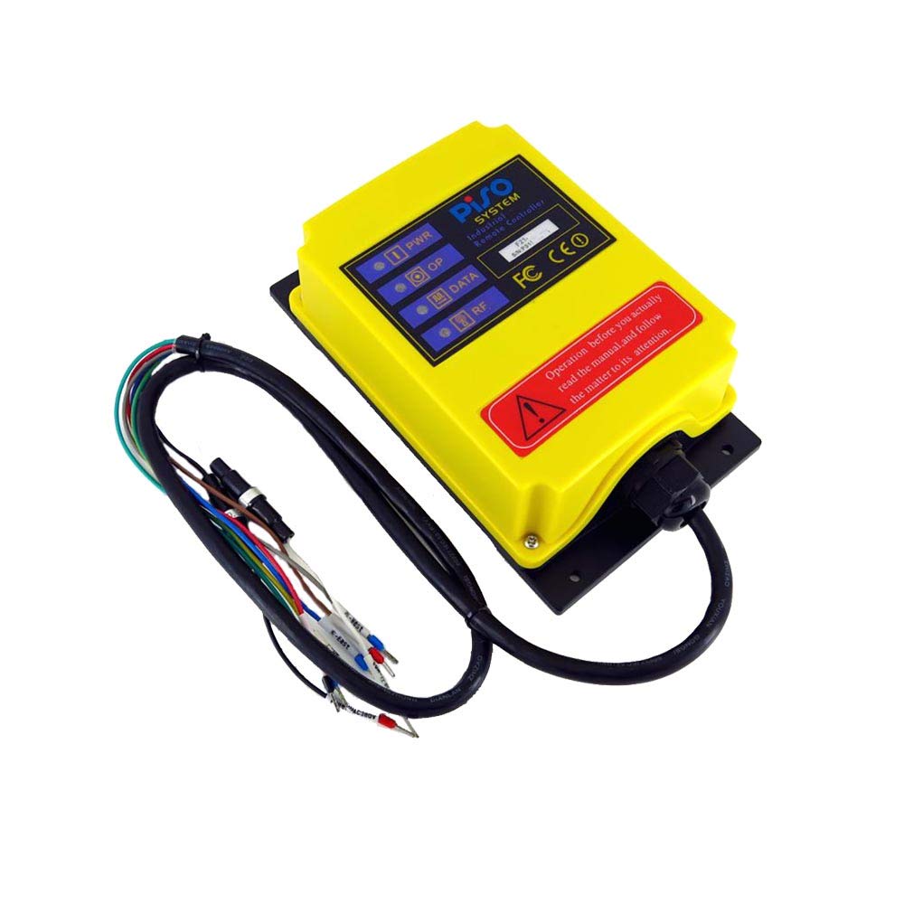 Industrial Electric Hoist Crane with Wireless Remote Control F21-2S - 1 Ton Capacity, AC110V - Perfect for Warehouse, Construction & Manufacturing Lifting Operations