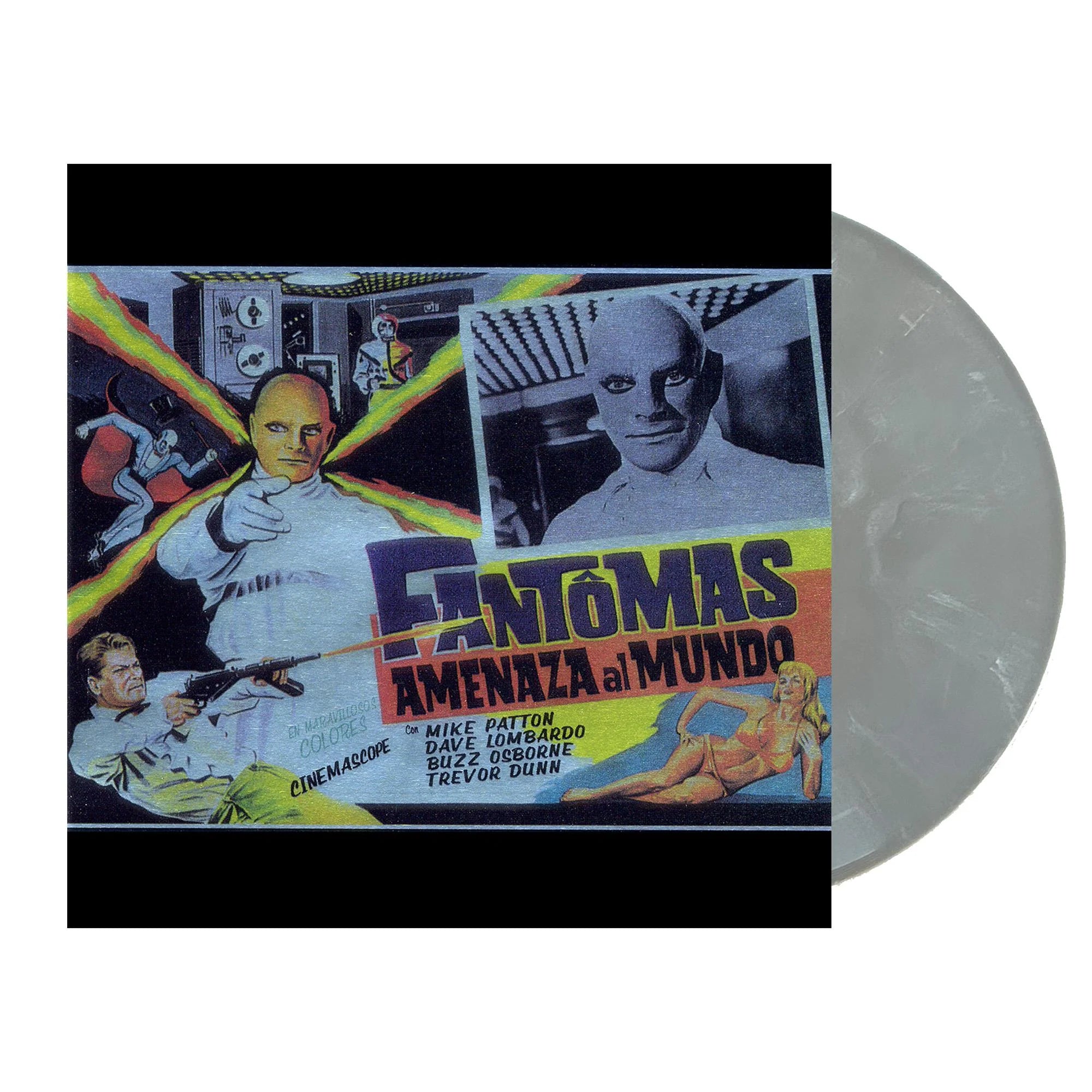 Fantomas - Limited Edition Silver Streak Vinyl LP Record | Rare Collector's Item for Music Enthusiasts | Perfect for Vinyl Collections & Audiophile Listening Sessions