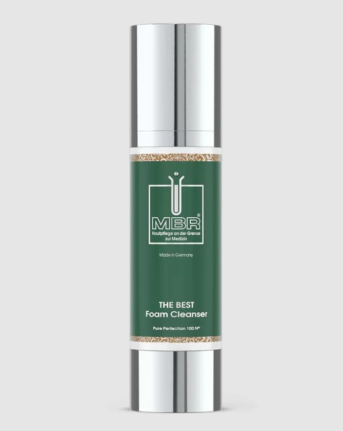 MBR The Best Foam Cleanser - 3.4 Fl Oz Gentle Face Wash for All Skin Types | Hydrating & Deep Cleansing | Perfect for Daily Skincare Routine & Travel