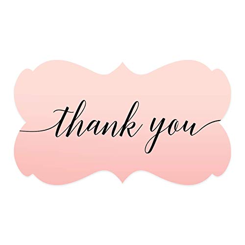 Thank You Fancy Frame Label