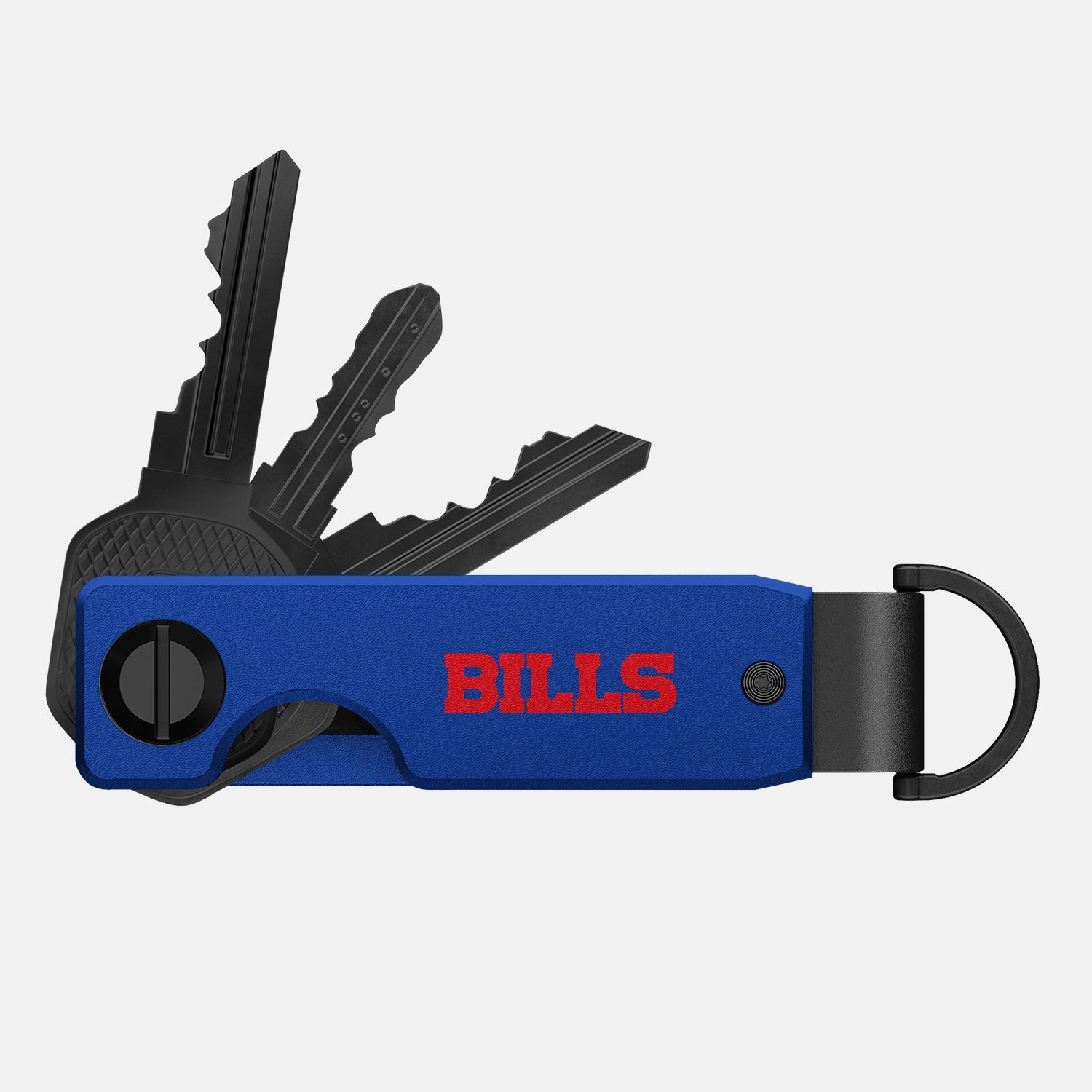 Ridge KeyCase Buffalo Bills - Premium Slim Wallet with RFID Blocking for Men - Perfect for Game Day, Travel, and Everyday Carry