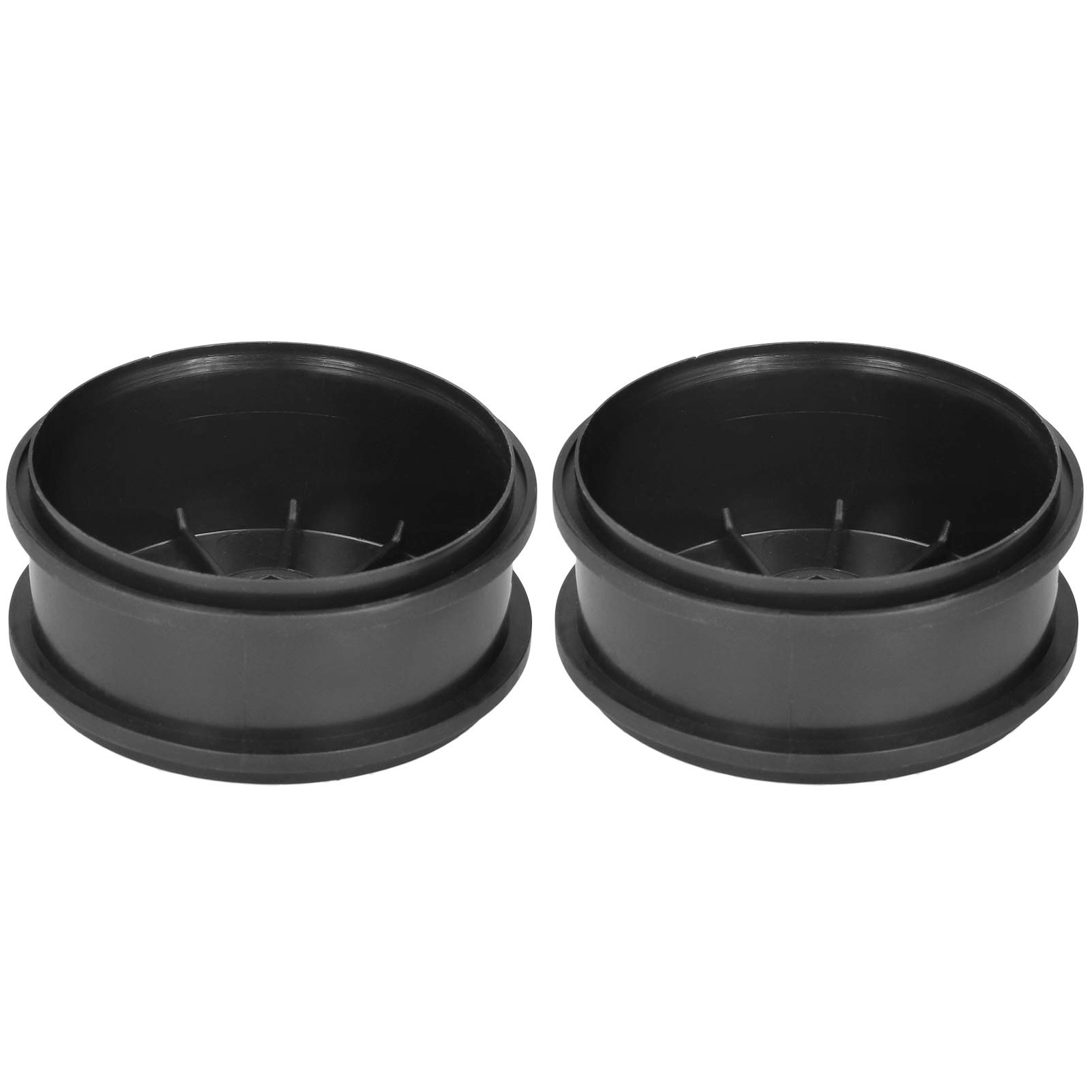 1/8 RC Wheel Hub - Durable Stainless Steel Replacement Part for RC Cars & Tracked Vehicles (Black) | Perfect for Off-Road Racing & Model Car Upgrades
