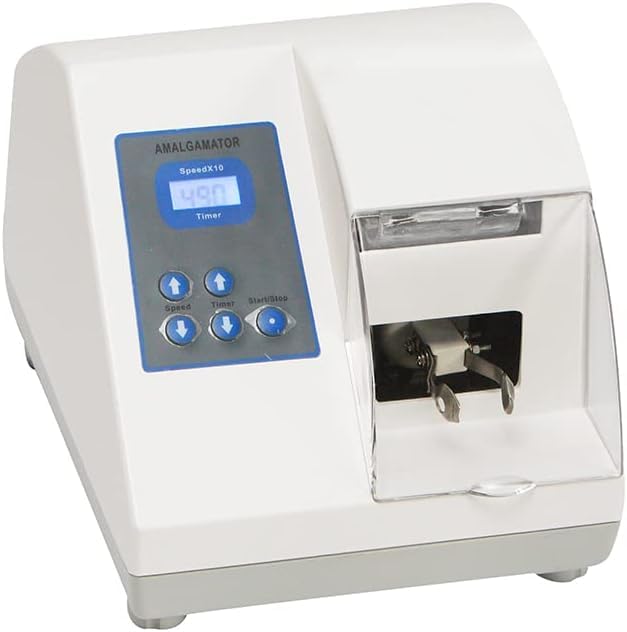 BONEW Oral Lab Digital Amalgamator - High Speed Noiseless Amalgam Mixing Machine for Dental Capsules | Professional Dental Lab Equipment HL-AH G10 | Perfect for Dental Clinics, Laboratories & Crown/Bridge Work